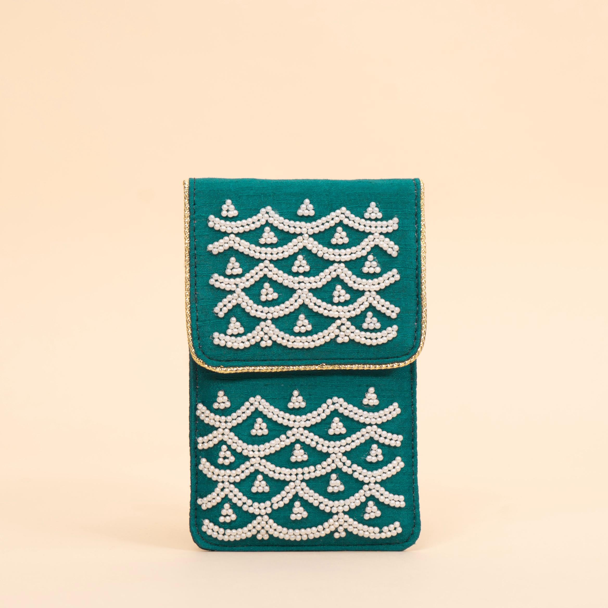 Pearl Crest Mobile Pouch