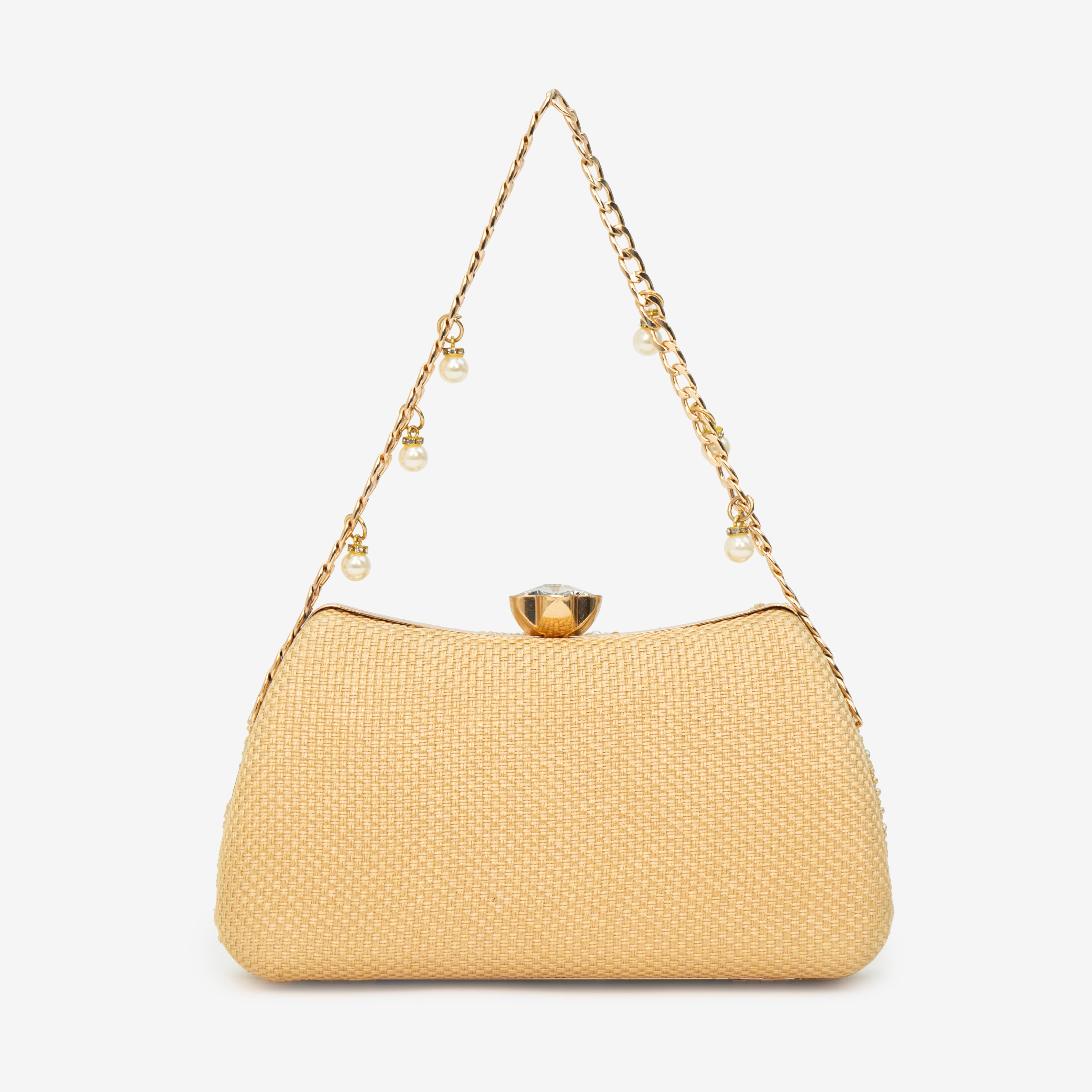 Zari Moti Box Clutch