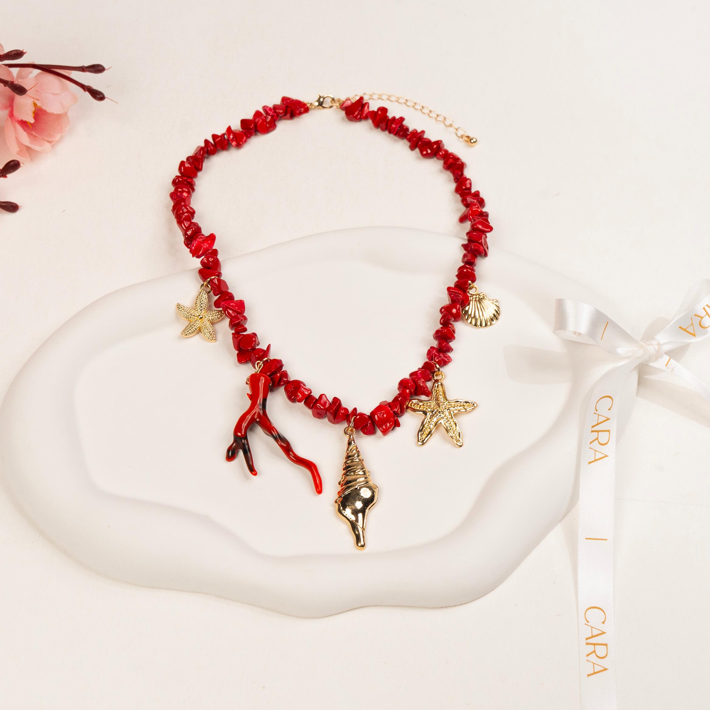 Coastline Coral Necklace