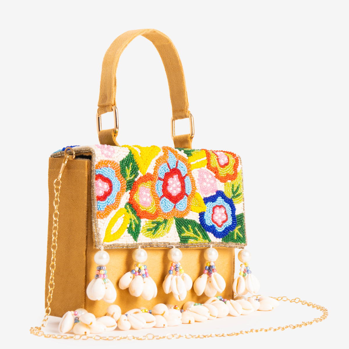 Blooming Shells Banjara Bag