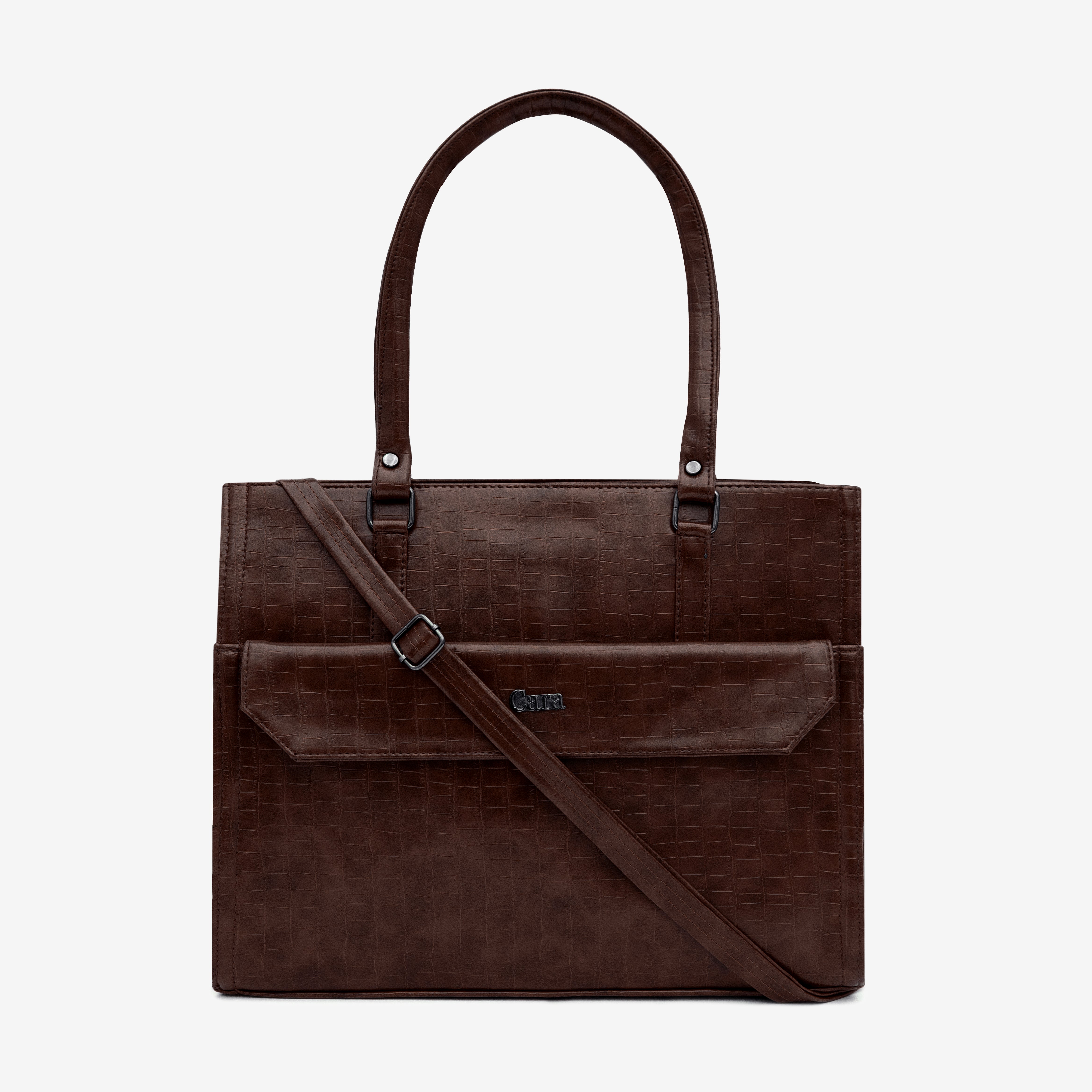 Dark brown Urban Chic HANDBAG I CARA