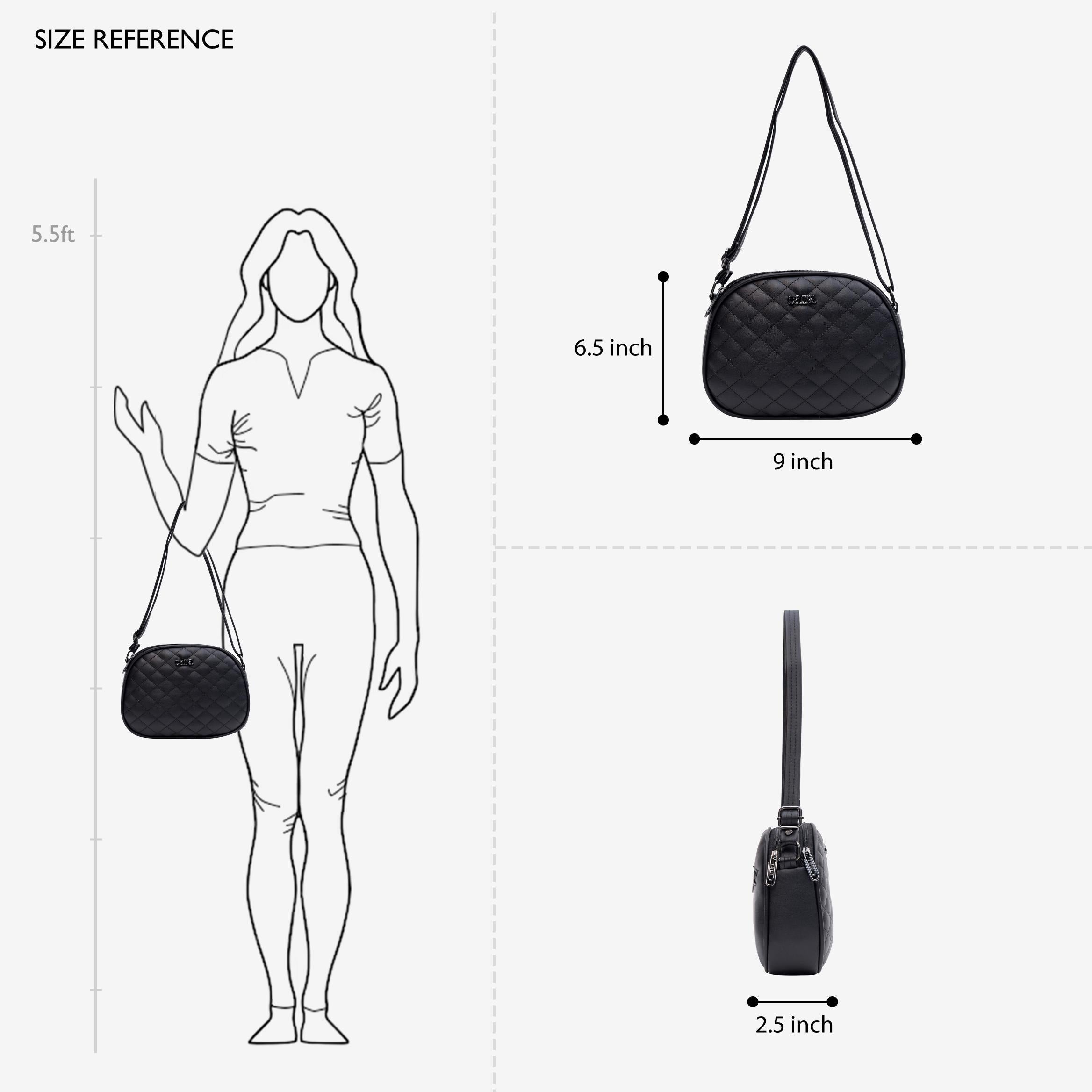 Quilted Luxe Sling Bag