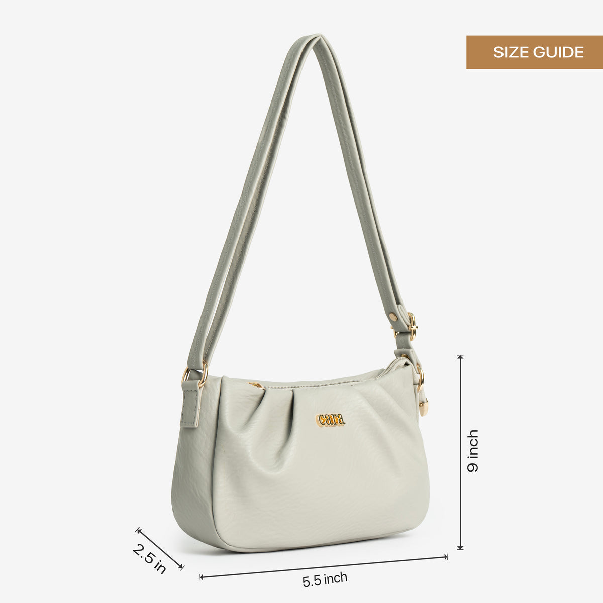 Maia Everyday Ruched Bag
