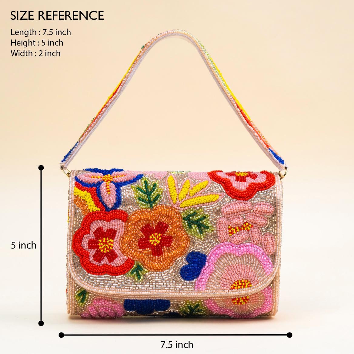 Black Blossom Mini Bag