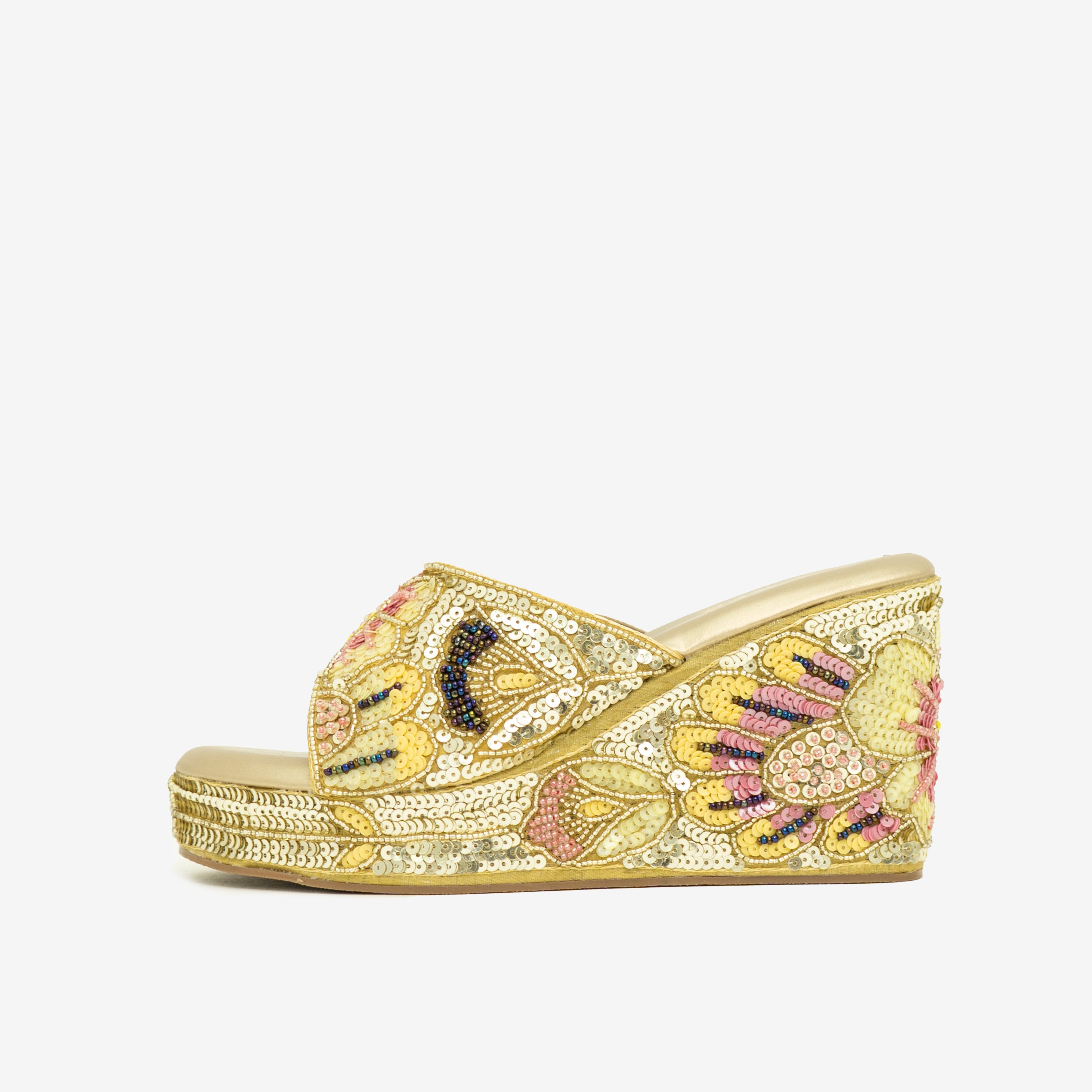 Gloden Blooming Elegance Wedge I Cara