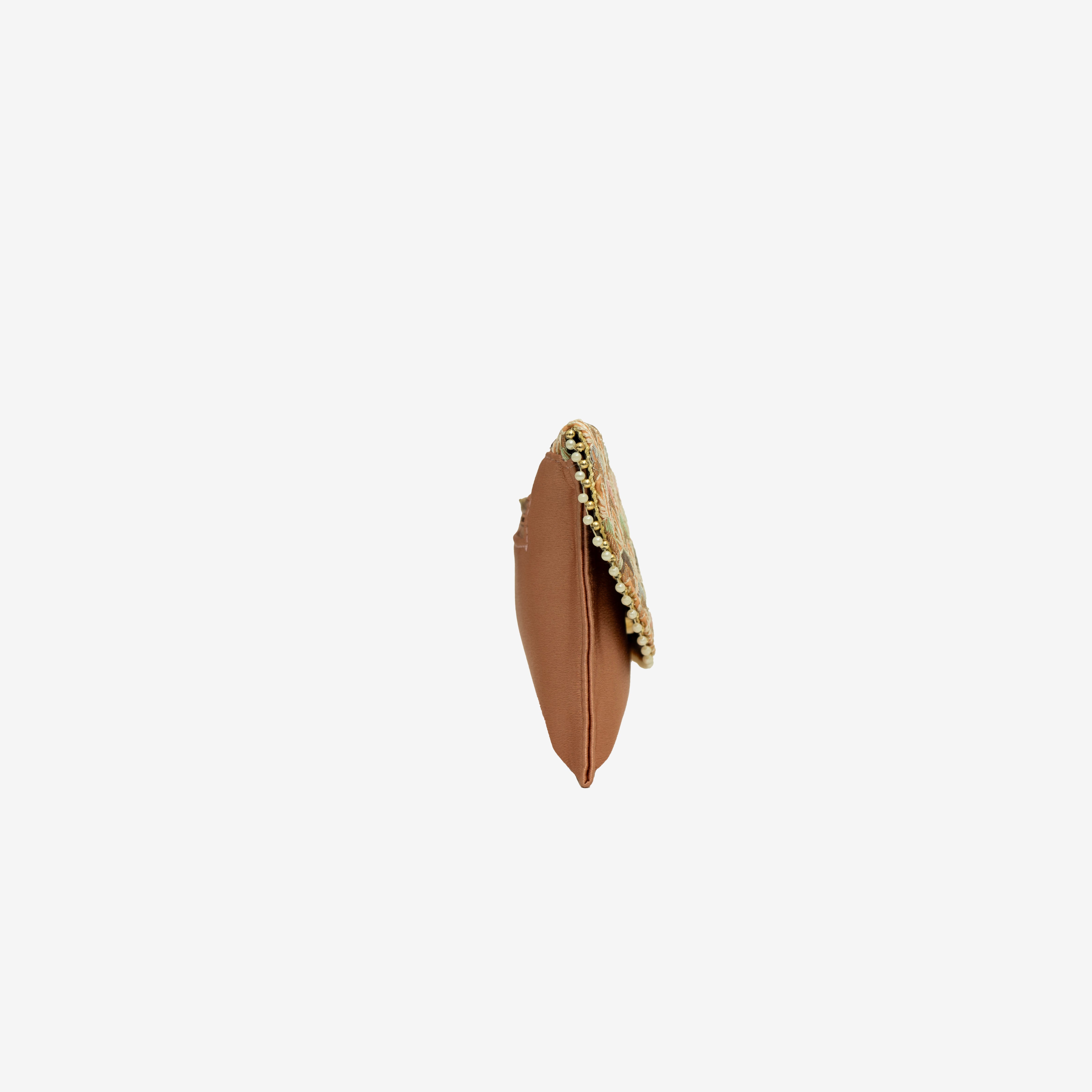 Embroidered Splendor clutch  I Cara