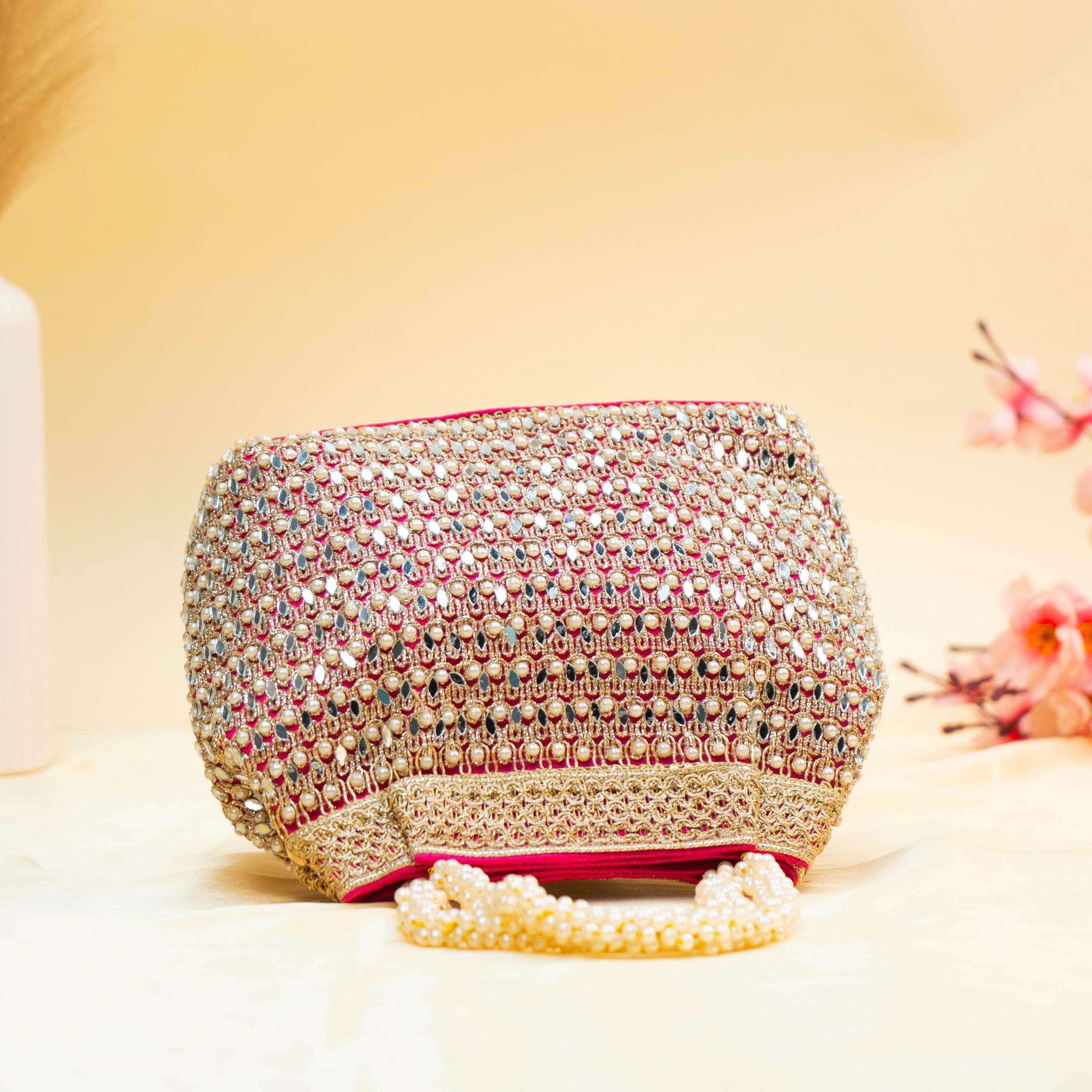 Dazzle Crystal Bead Potli