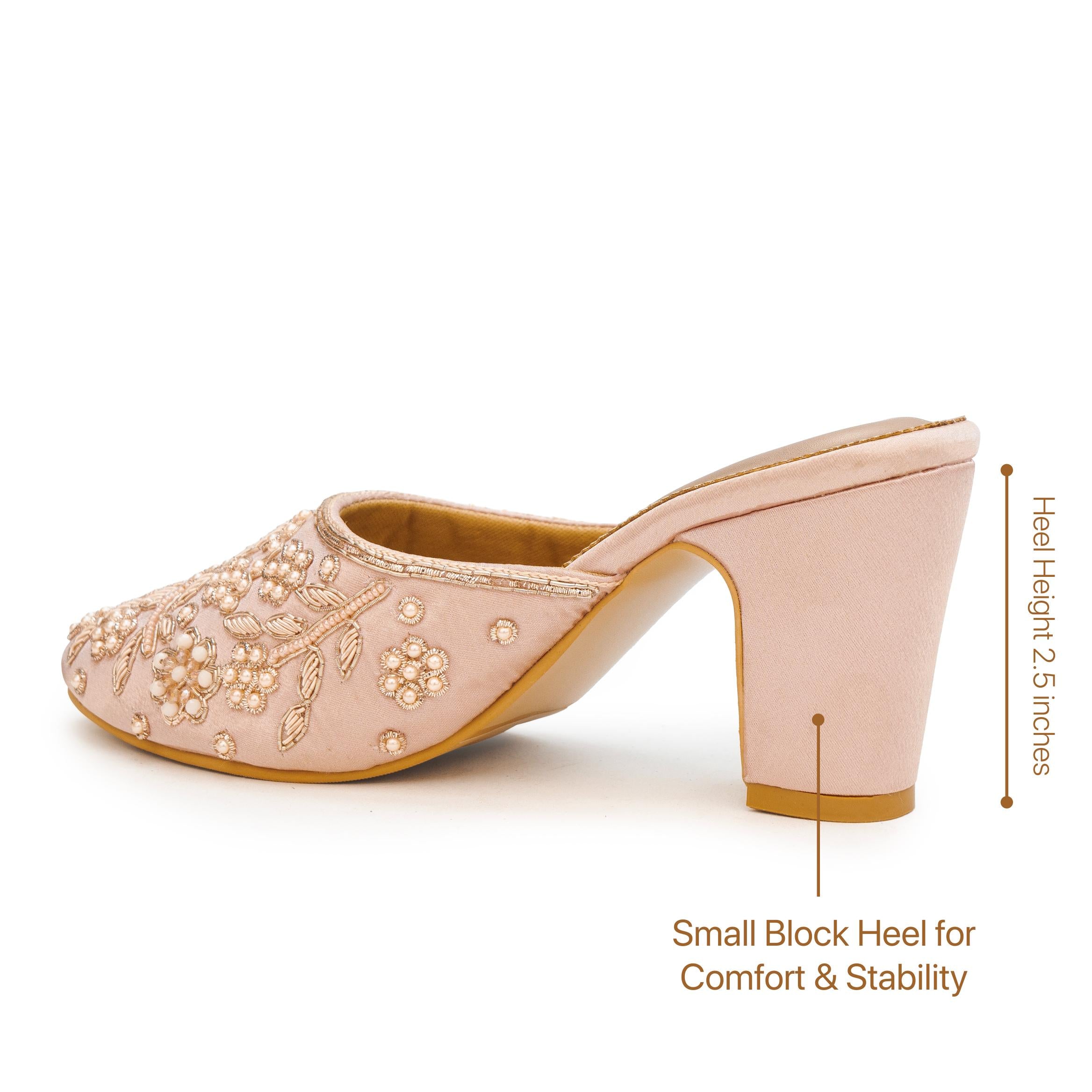 EaseFit Beaded Mules