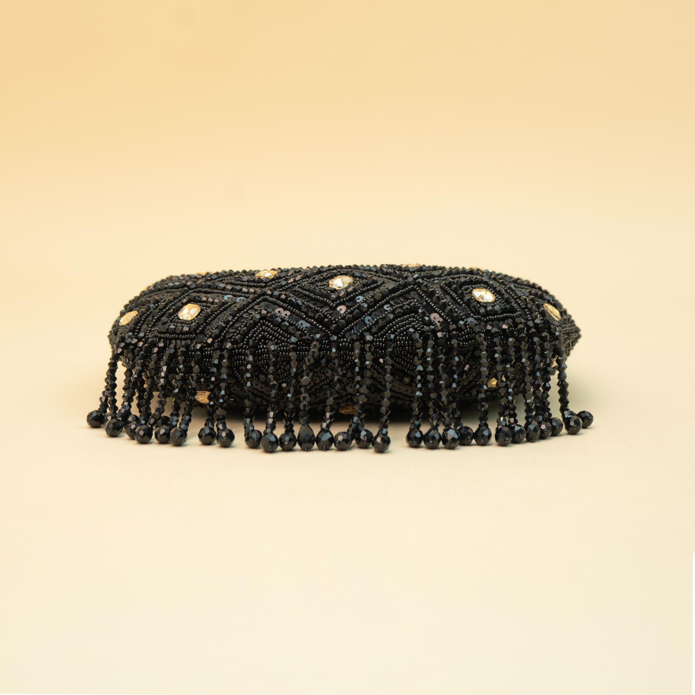 Ivory Pearl Shimmer Clutch