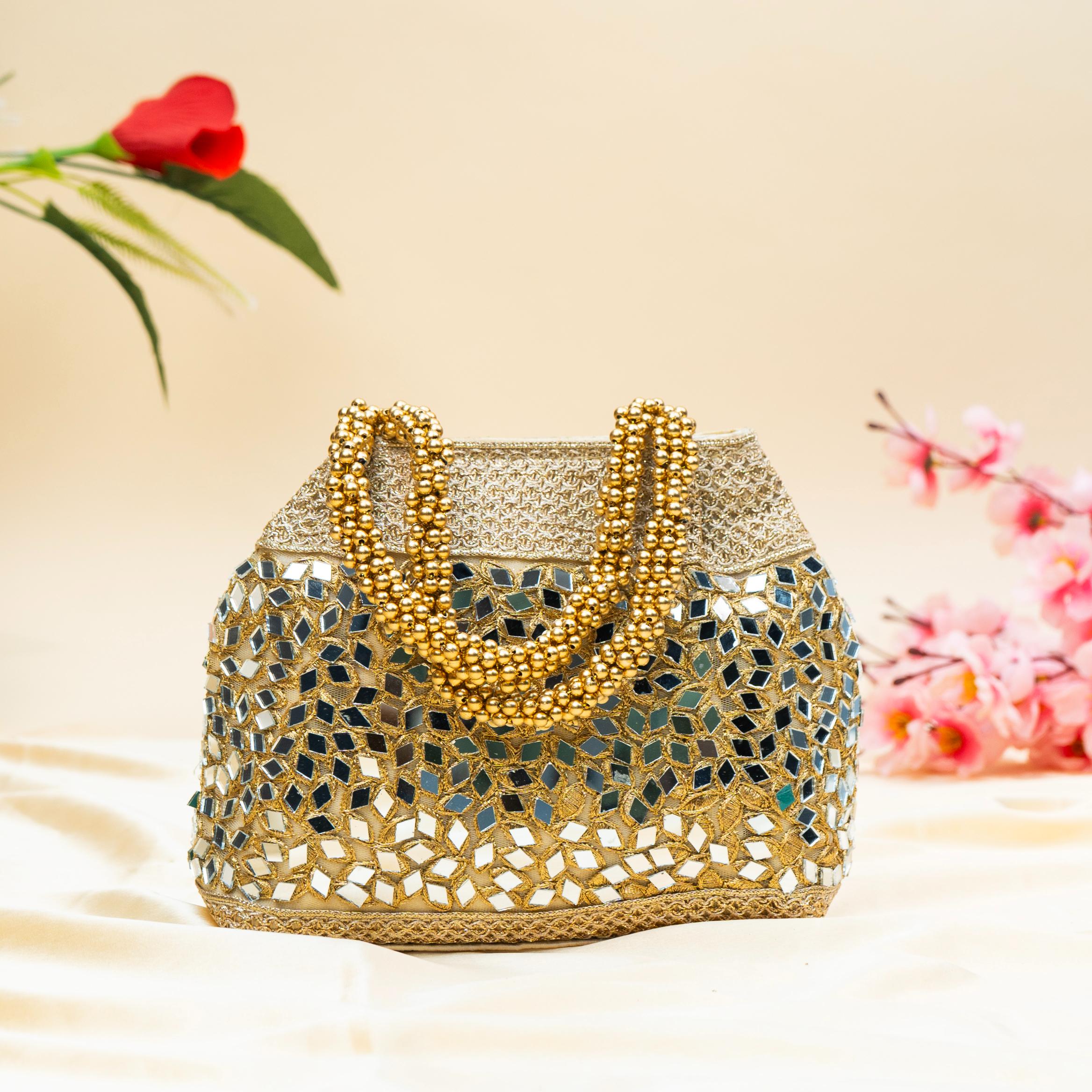 Twinkle Mirror Potli