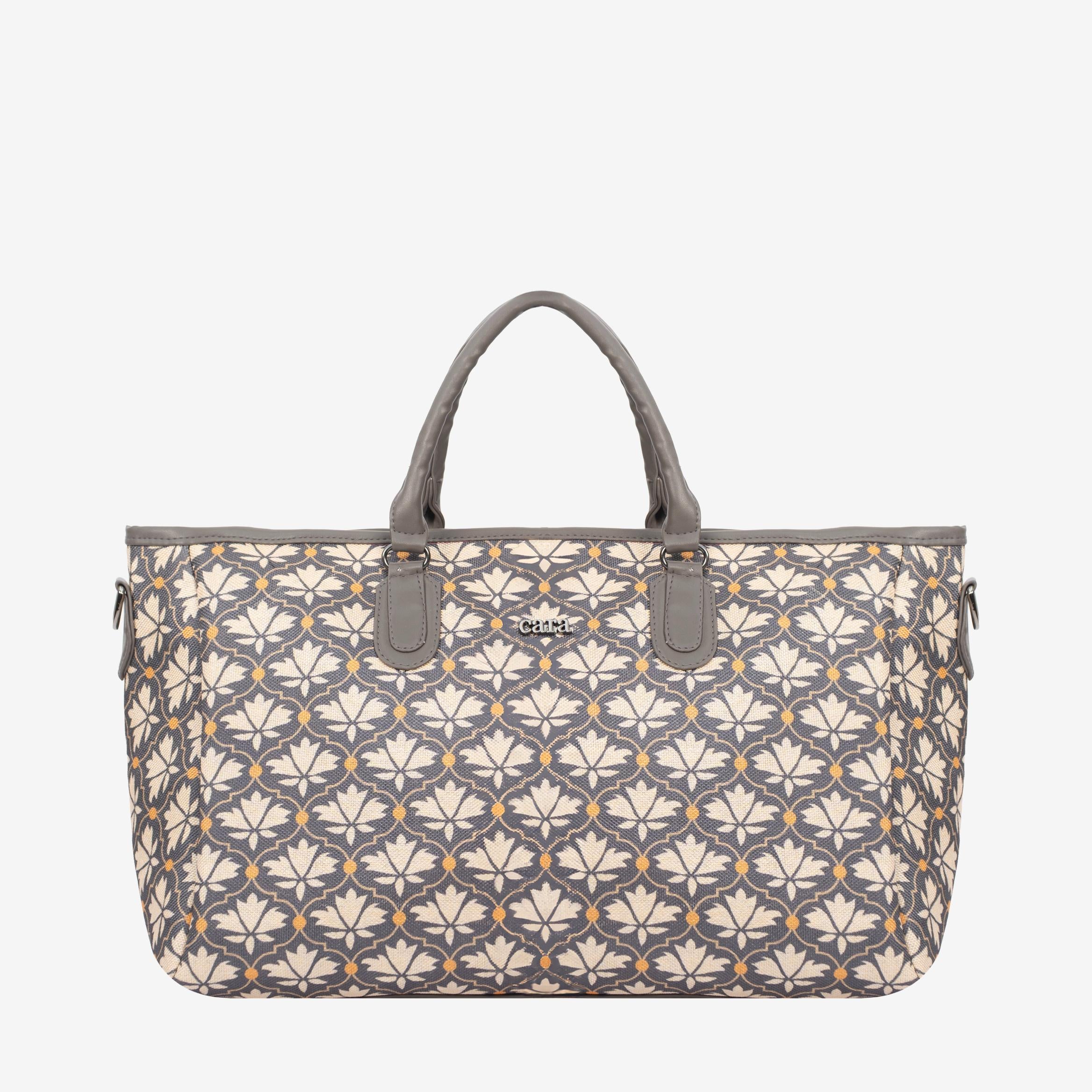 Geometric Imperial Tote