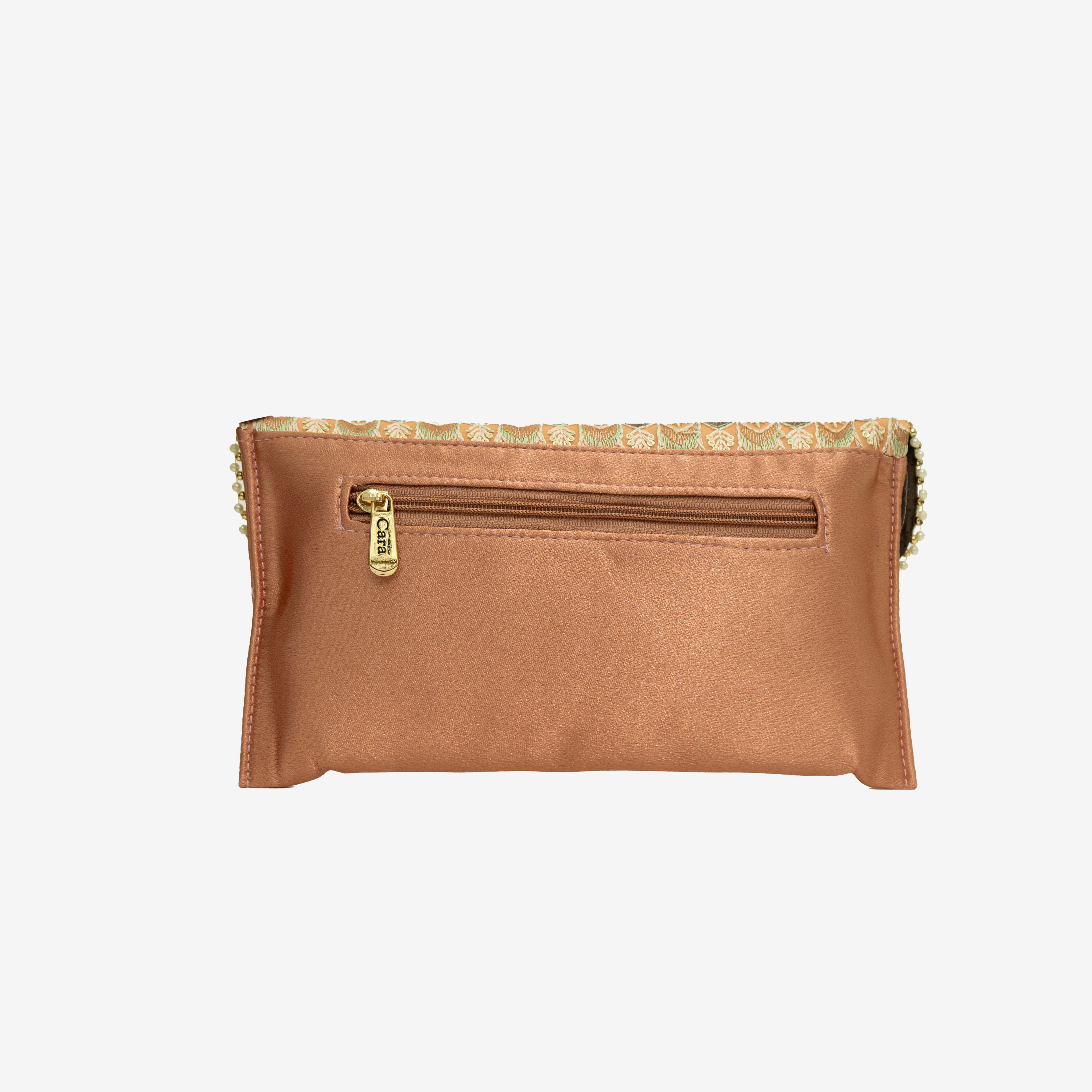 Embroidered Splendor clutch  I Cara