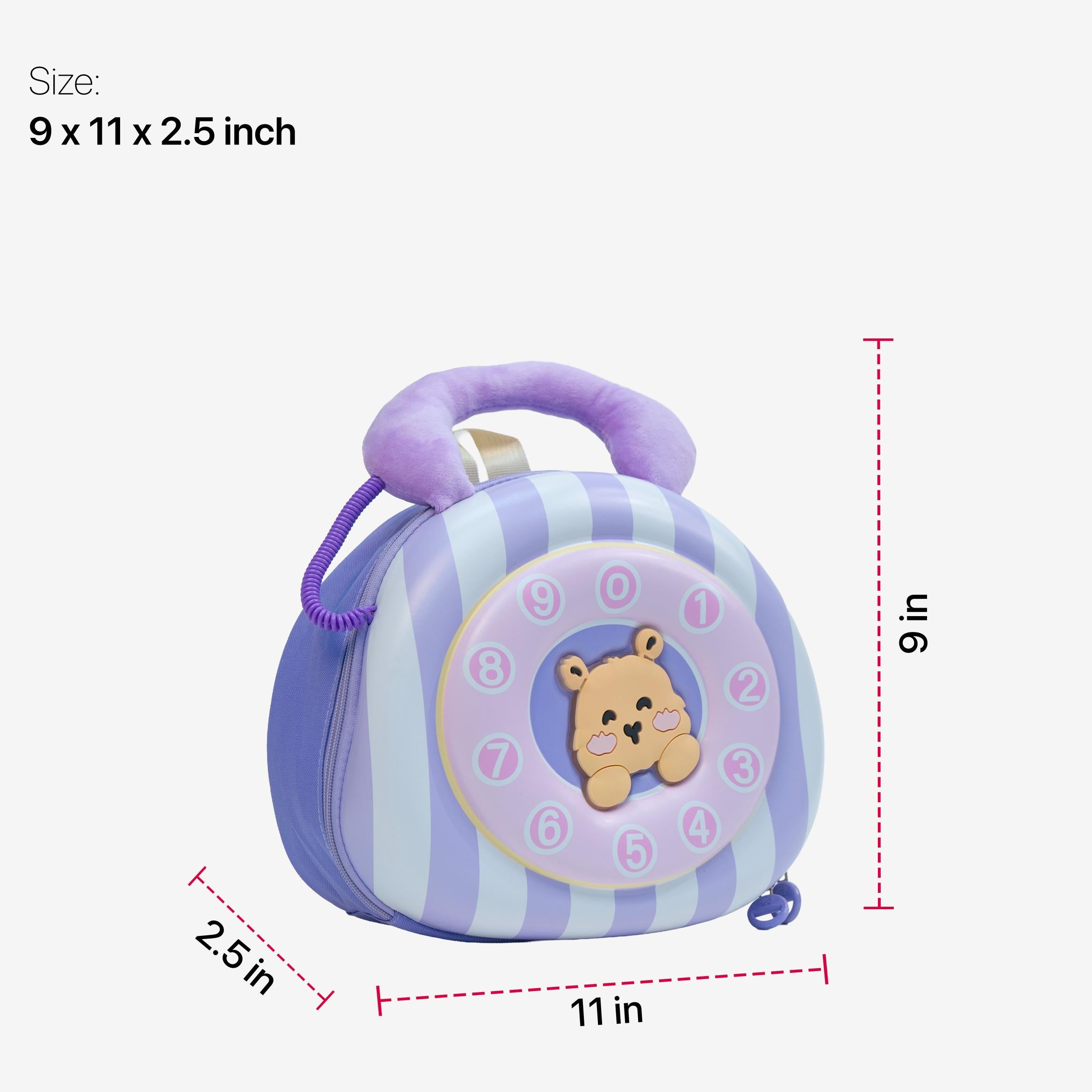 Cute Call Bear Backpack