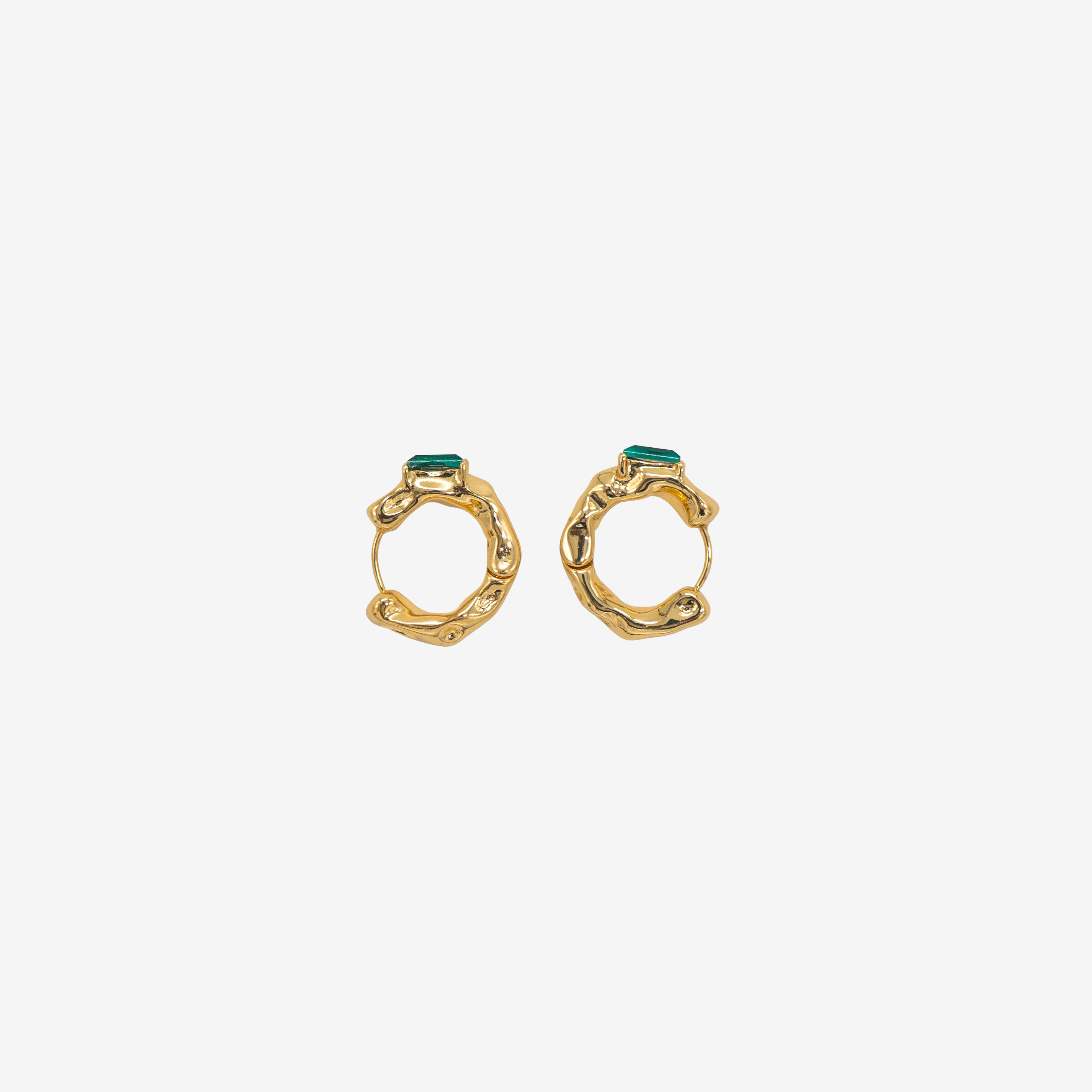 Auric Disc Earrings