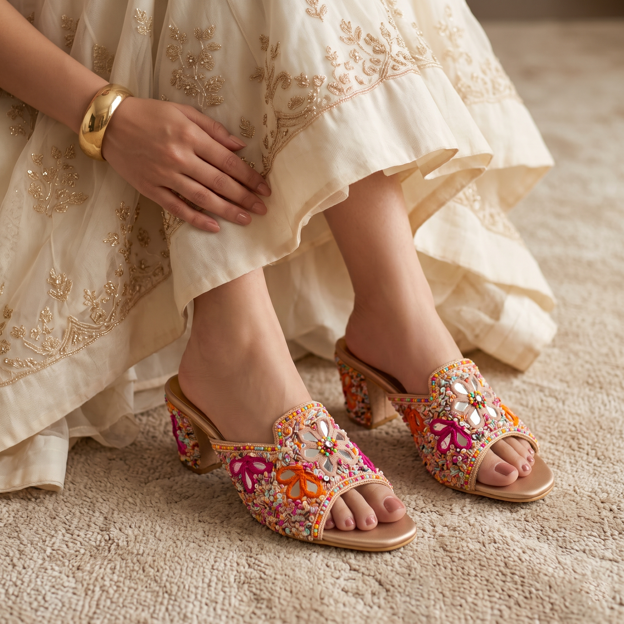 SparkleEase Heels