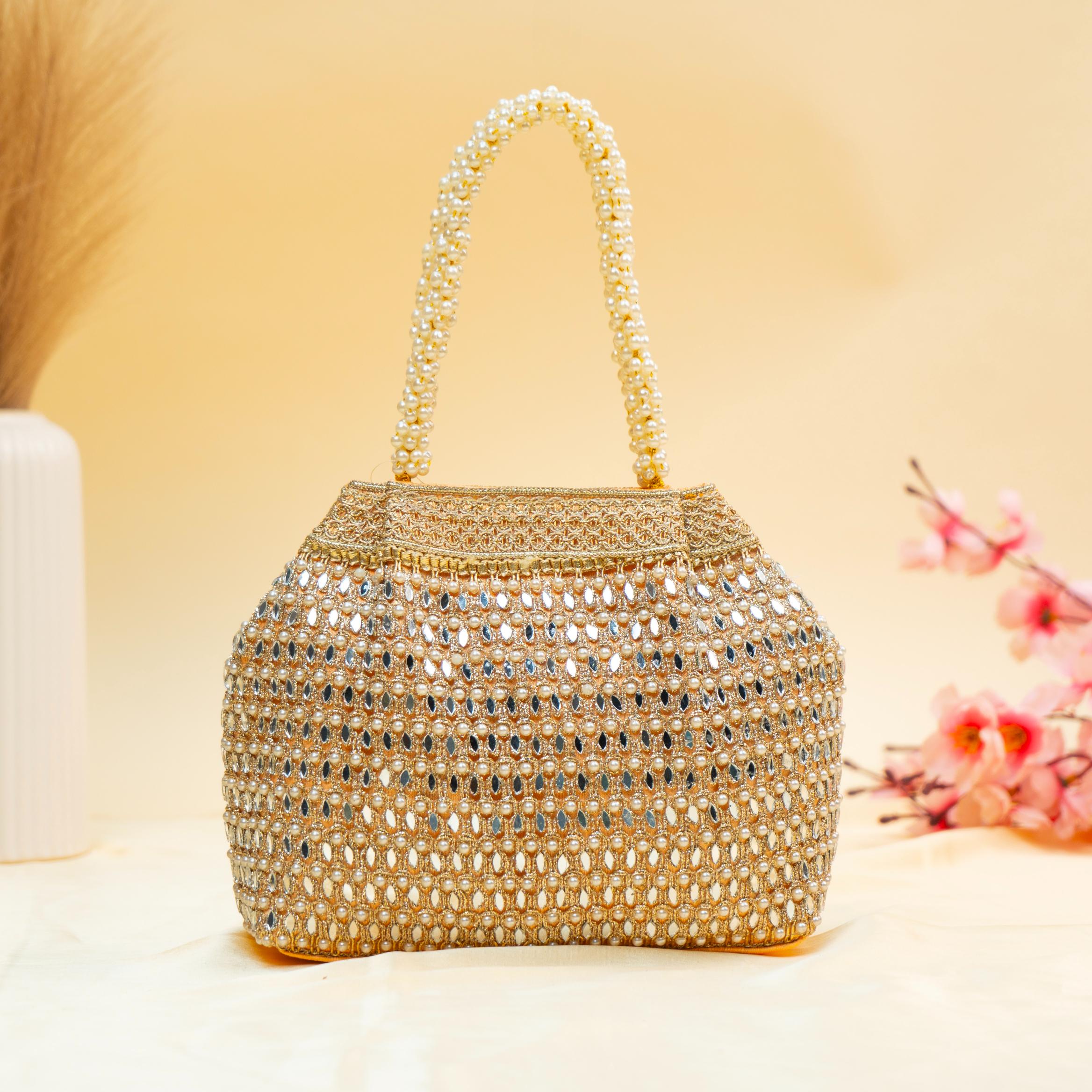 Dazzle Crystal Bead Potli
