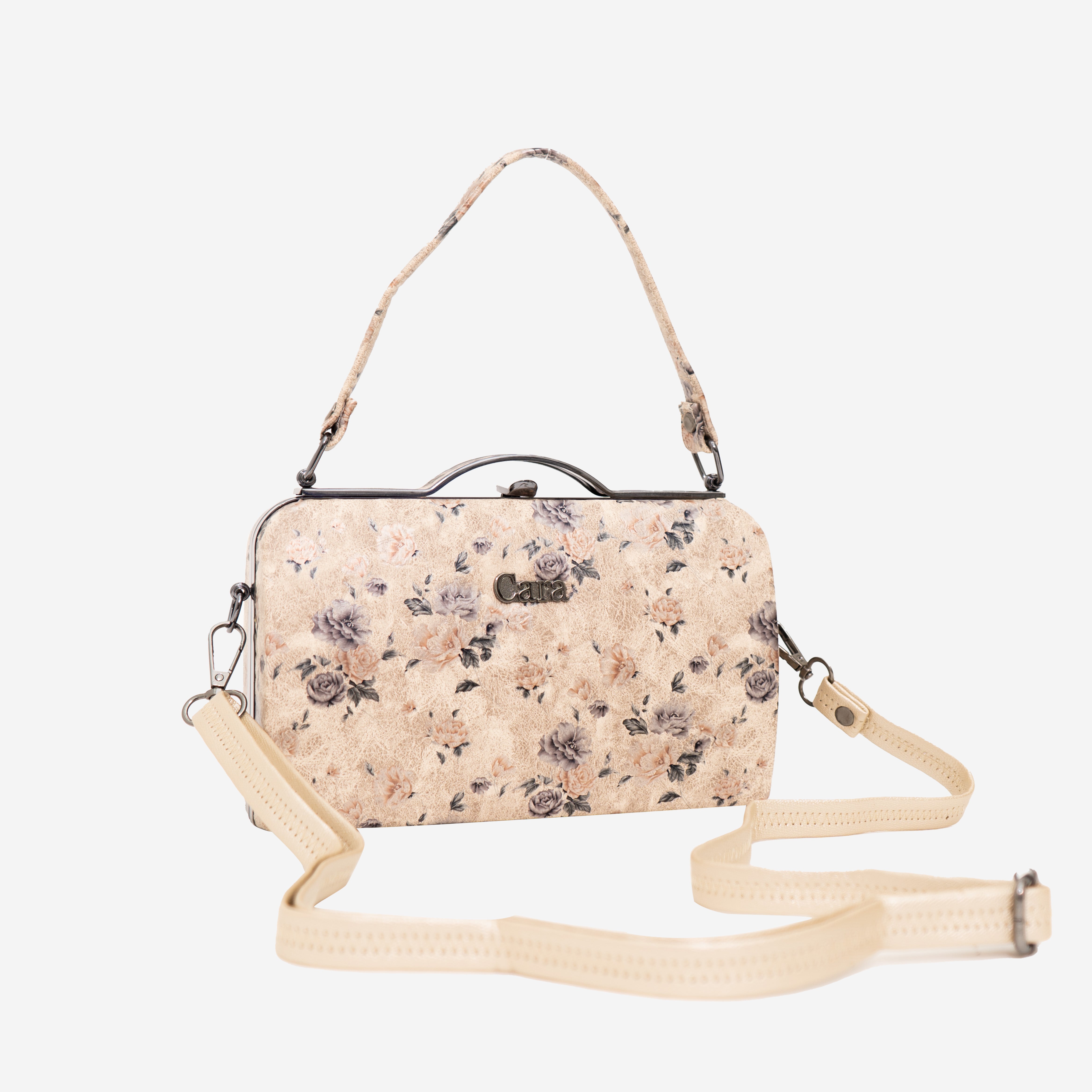 Beige Floral Bliss I Cara