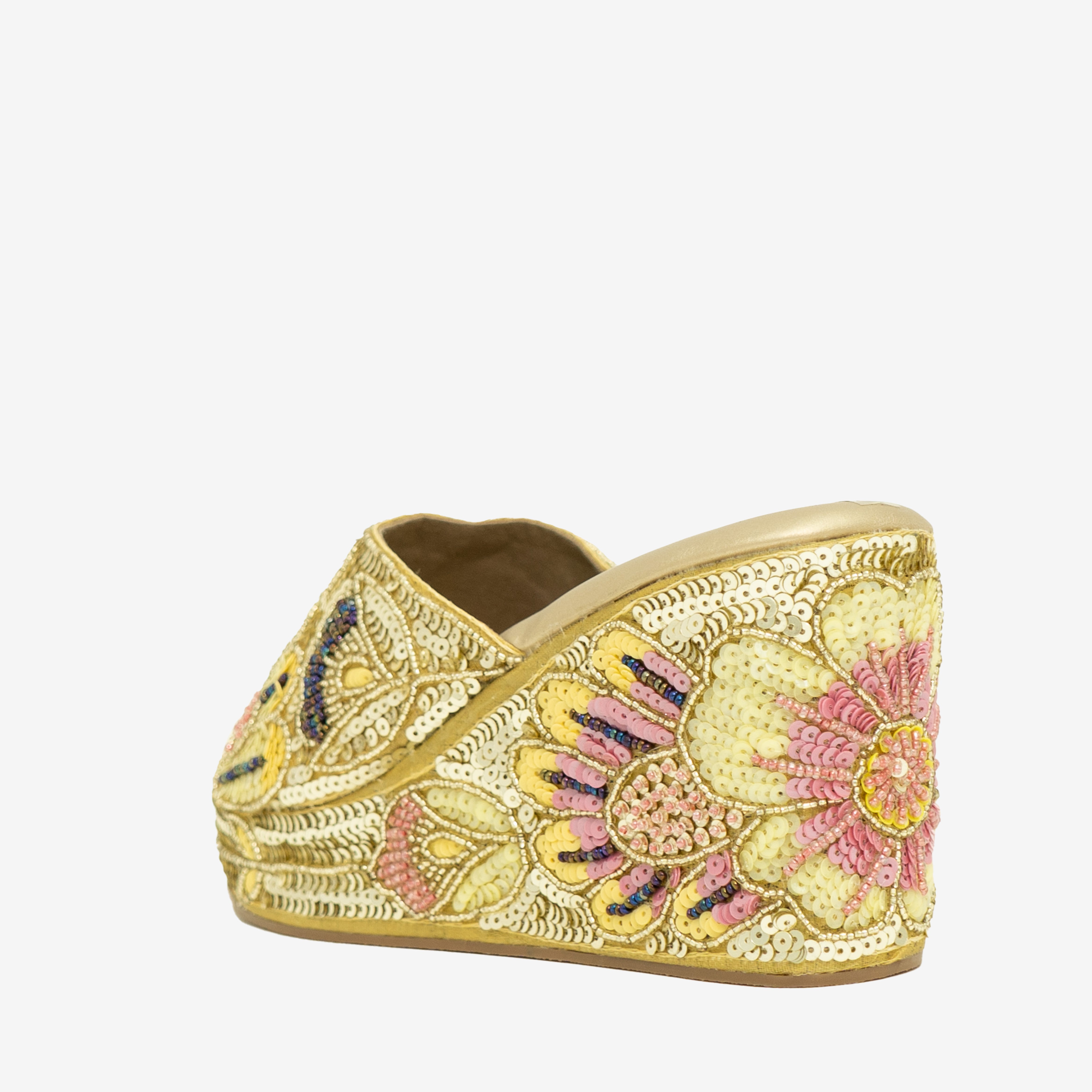 Gloden Blooming Elegance Wedge I Cara