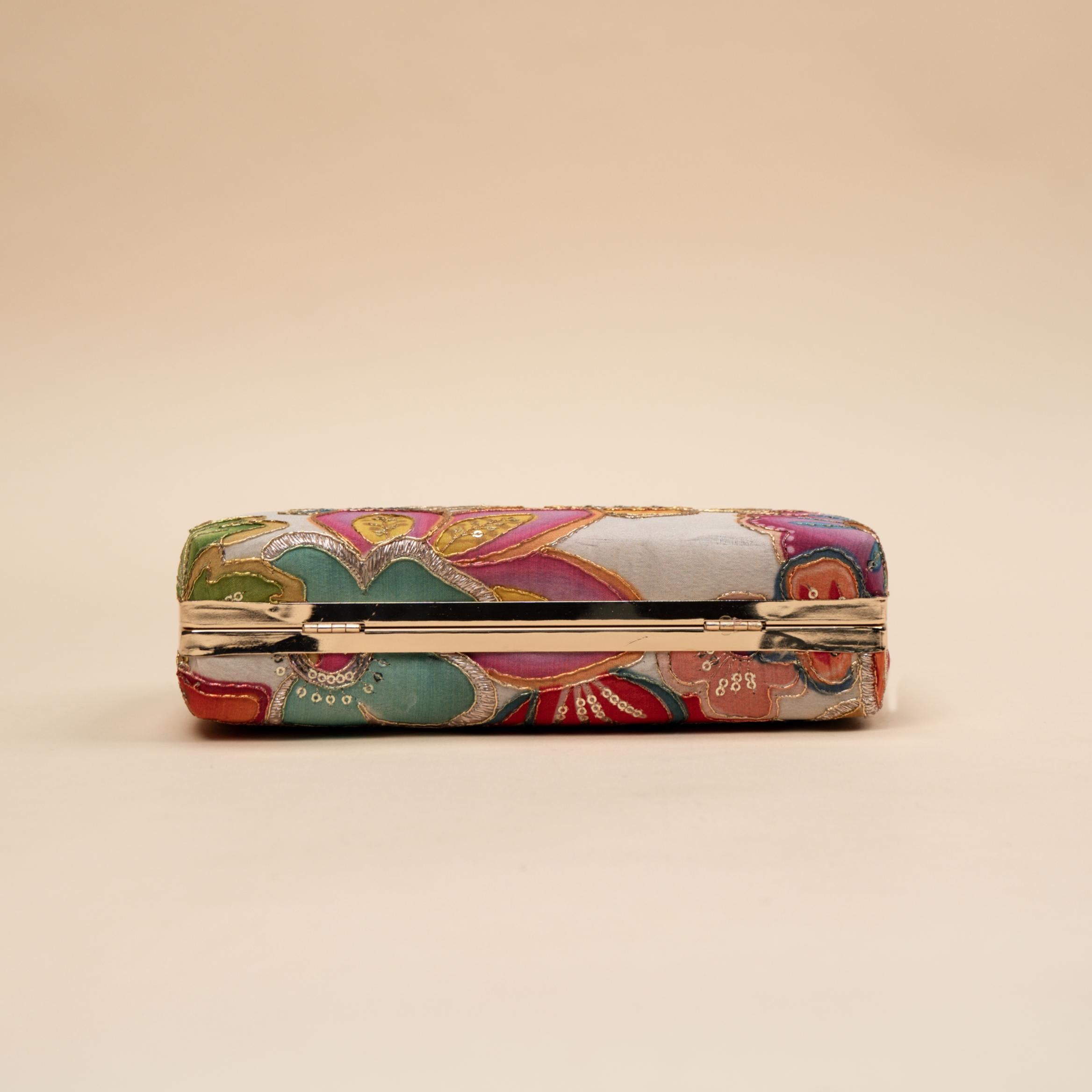 Sequin Thread Clutch