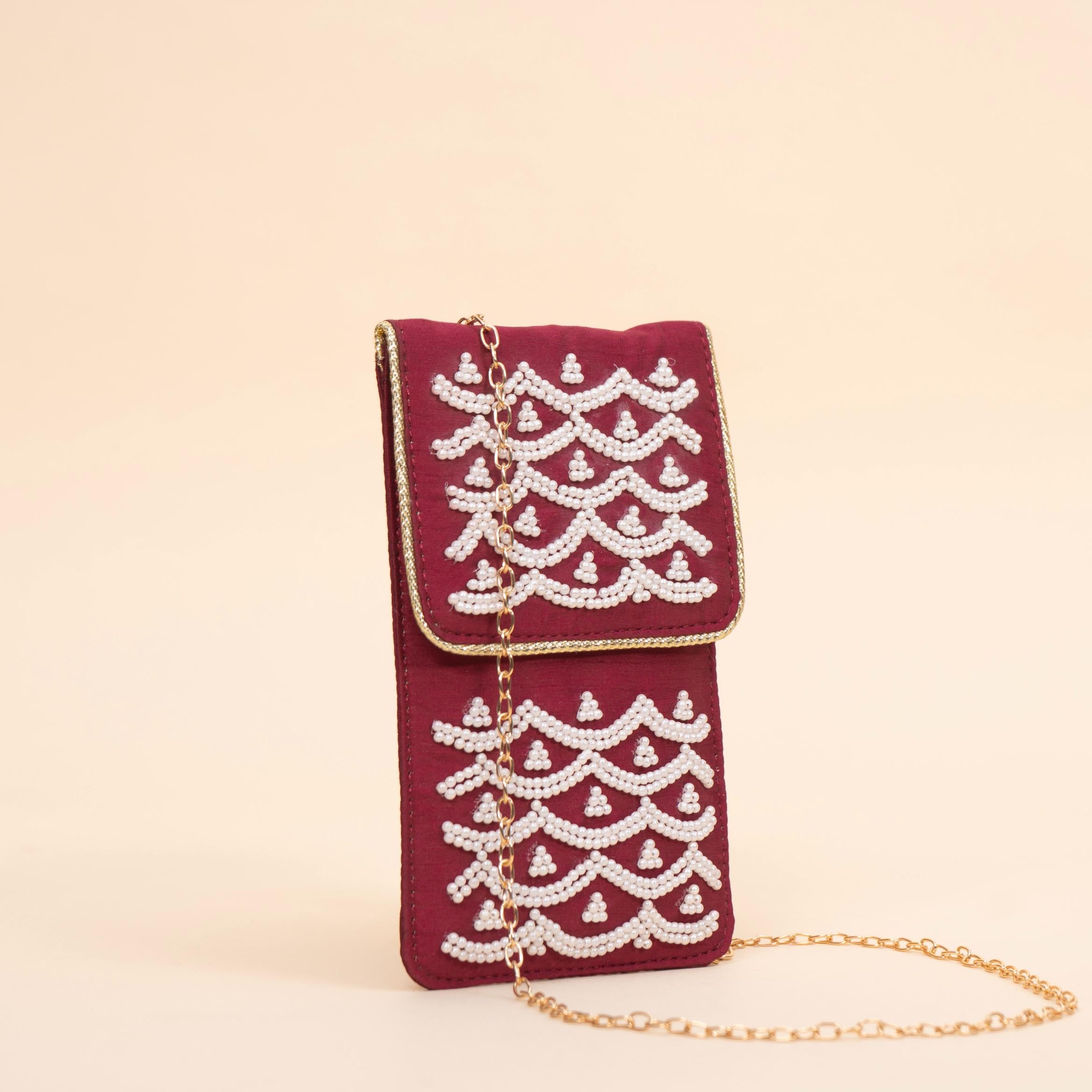 Pearl Crest Mobile Pouch