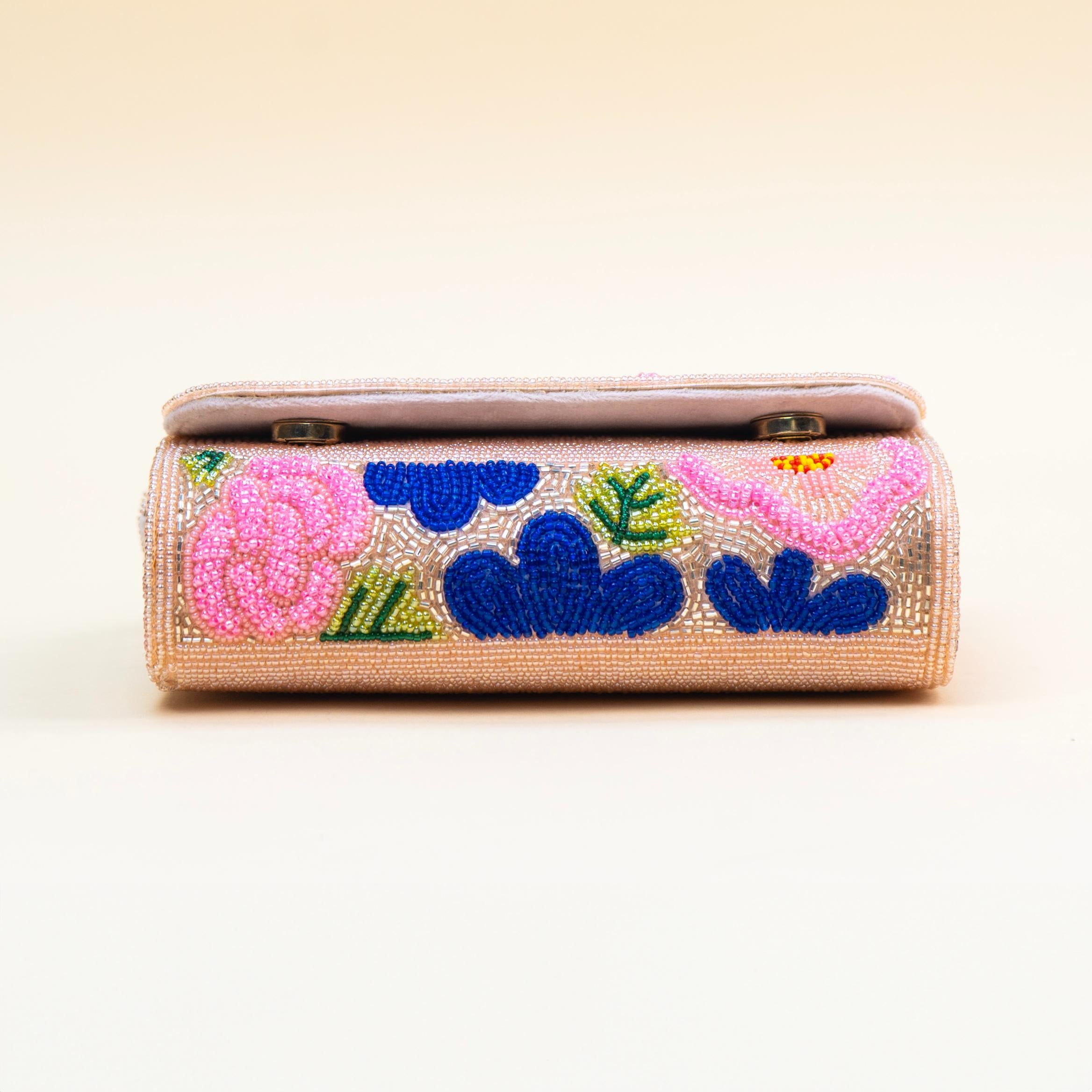 Black Blossom Mini Bag