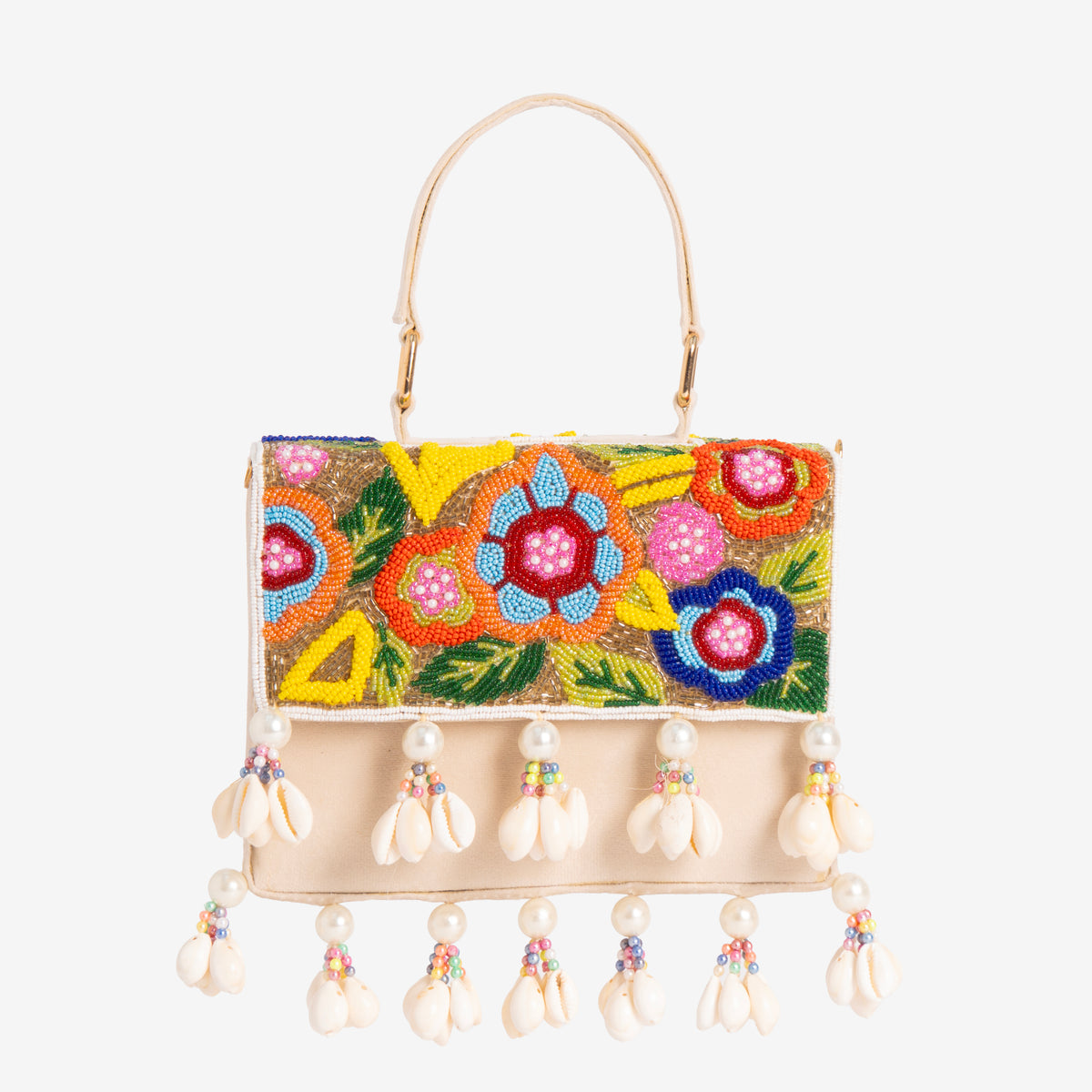 Blooming Shells Banjara Bag