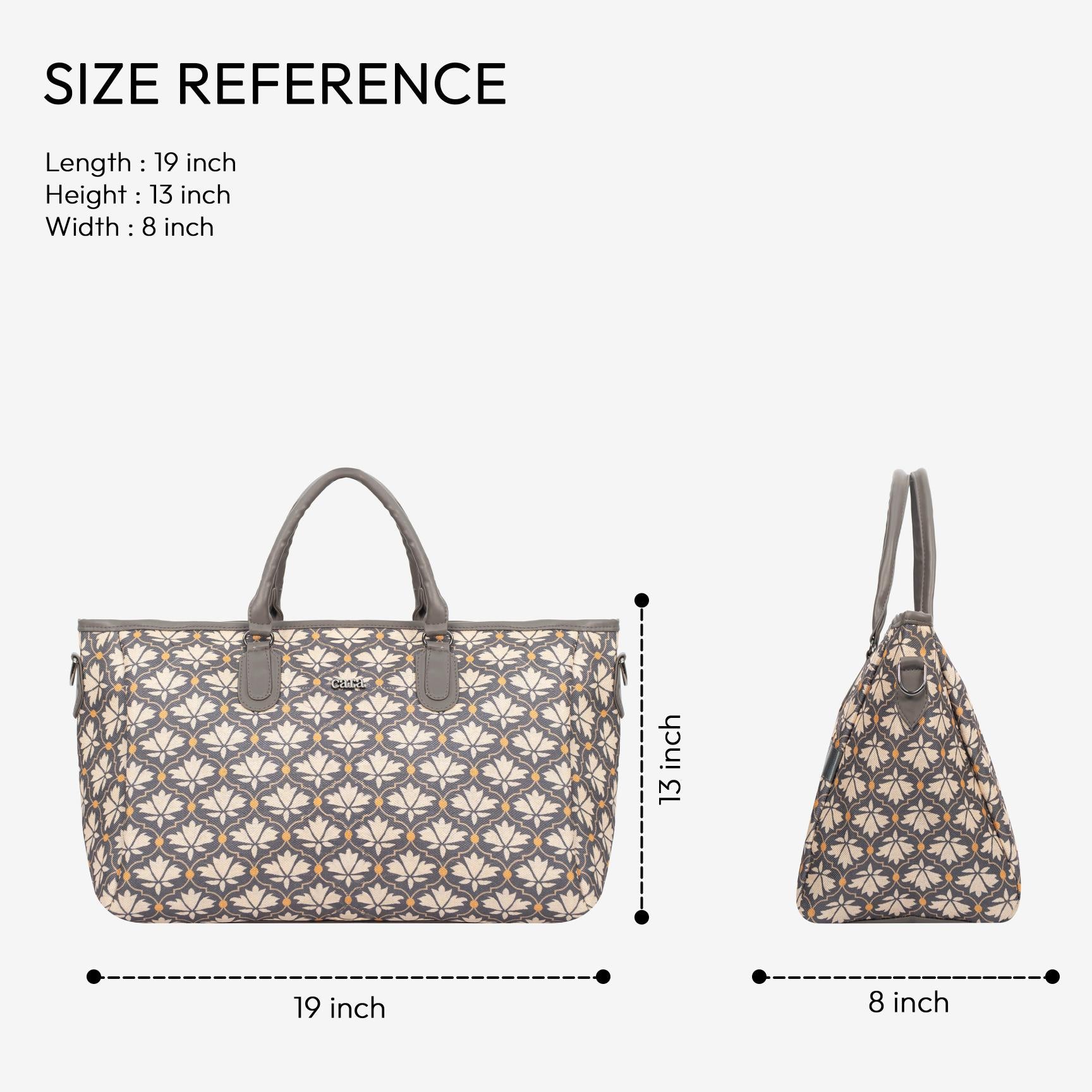 Geometric Imperial Tote