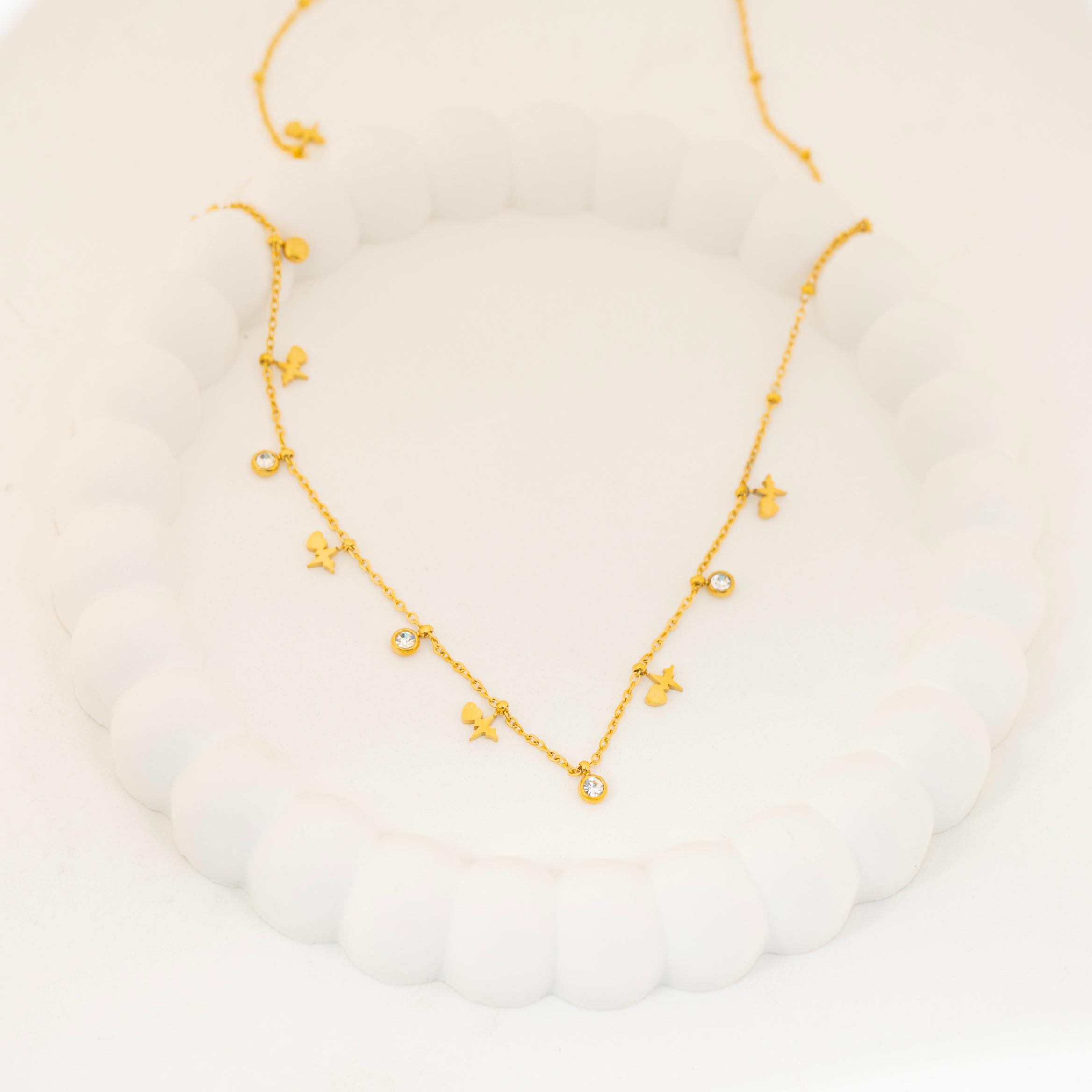 Lustre Halo Necklace