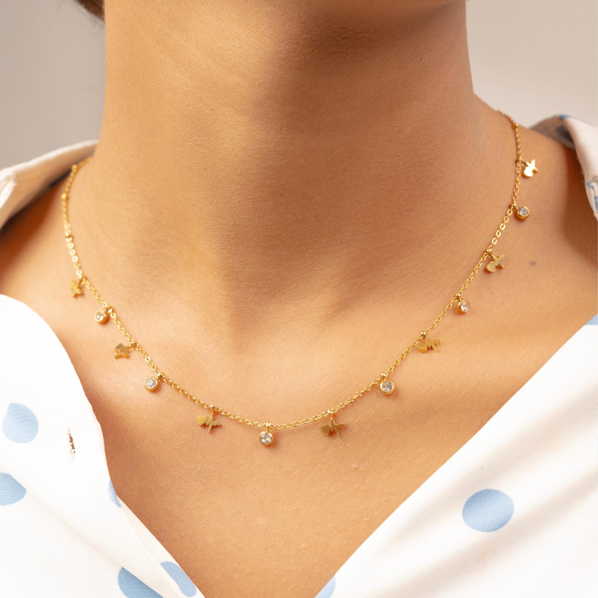 Lustre Halo Necklace