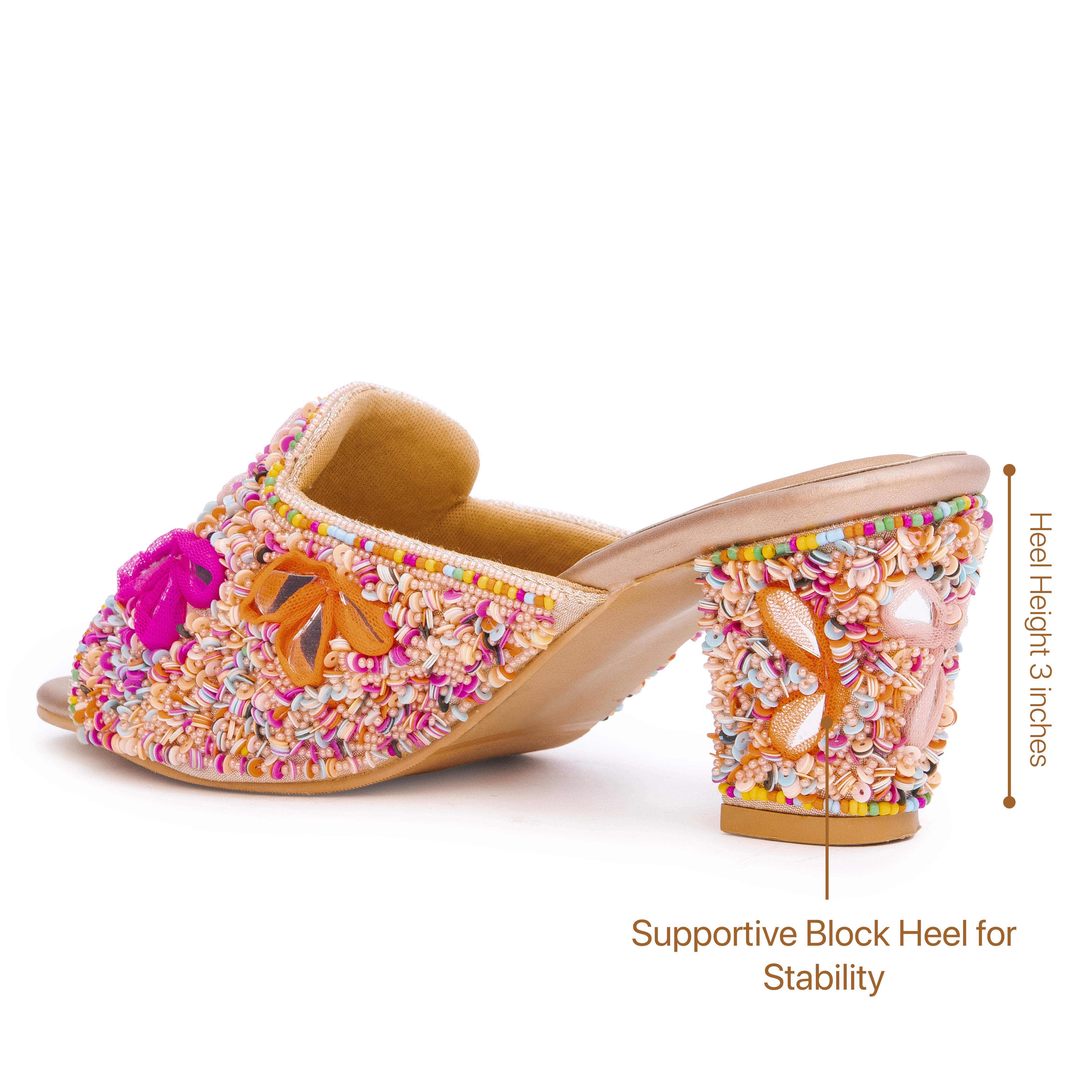 SparkleEase Heels