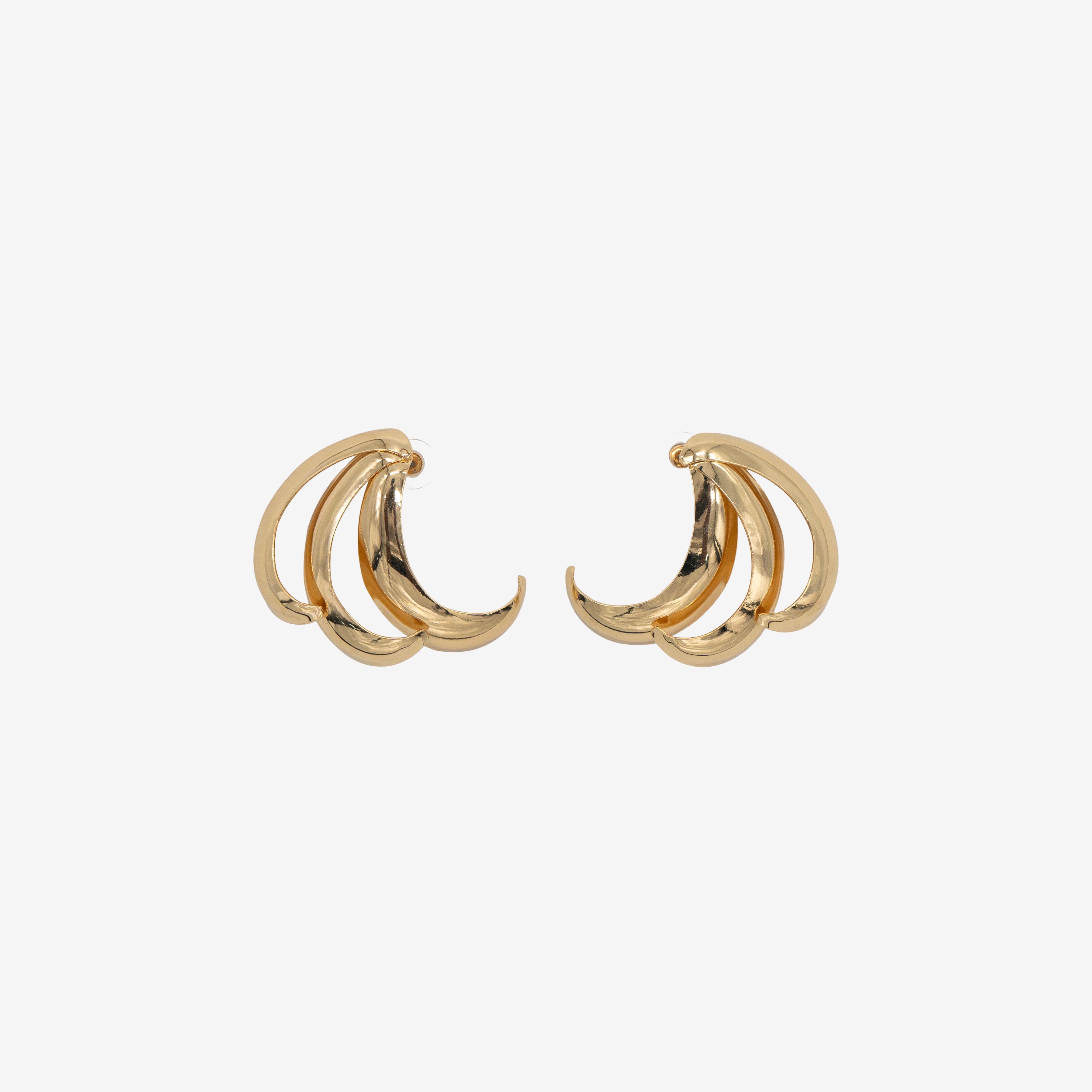 Golden Clutch Earrings