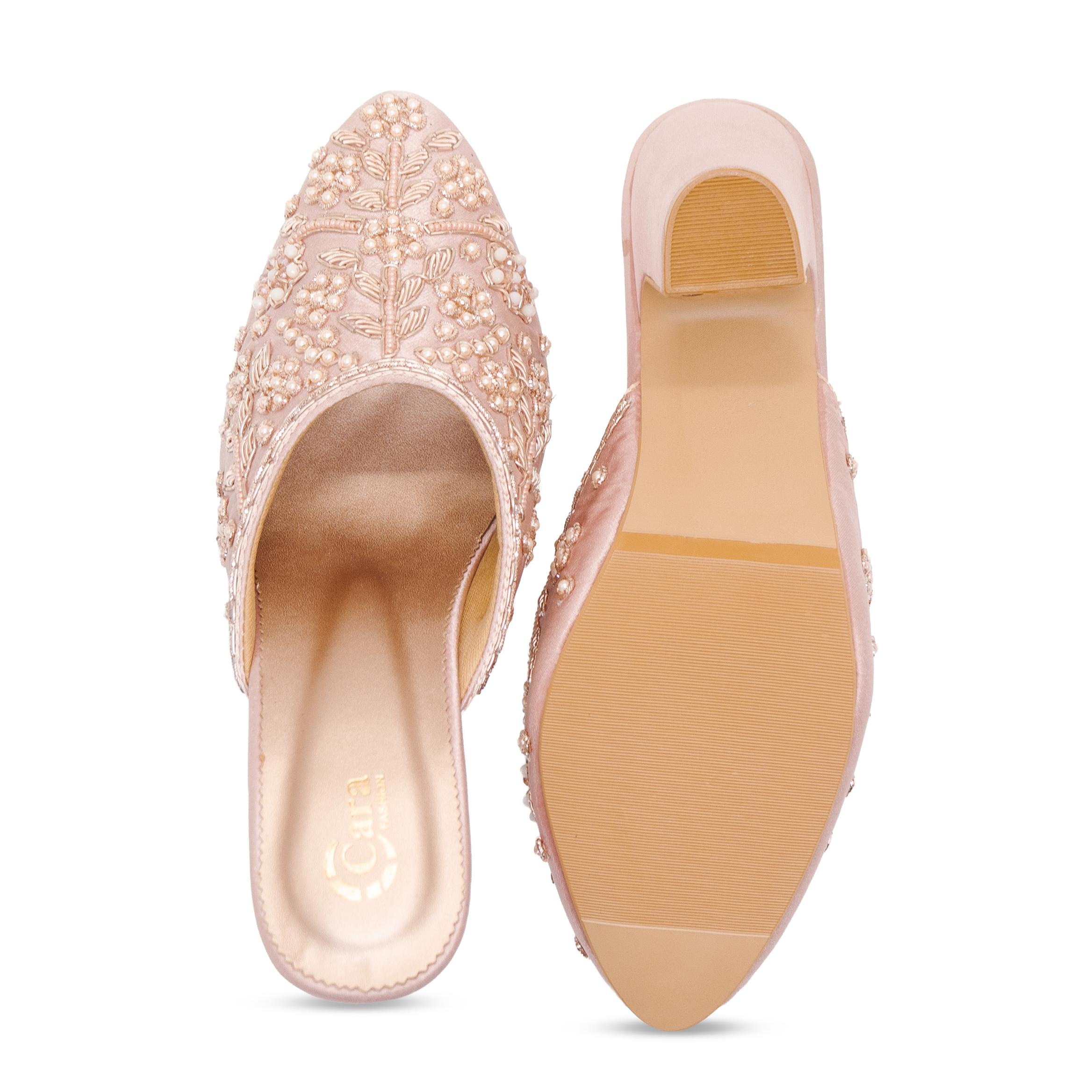 EaseFit Beaded Mules