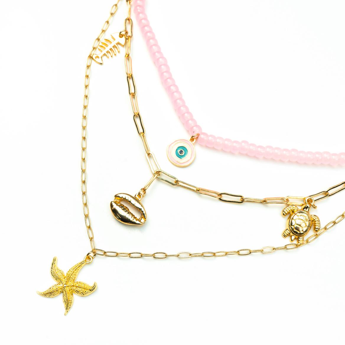 Lustre Bead Necklace