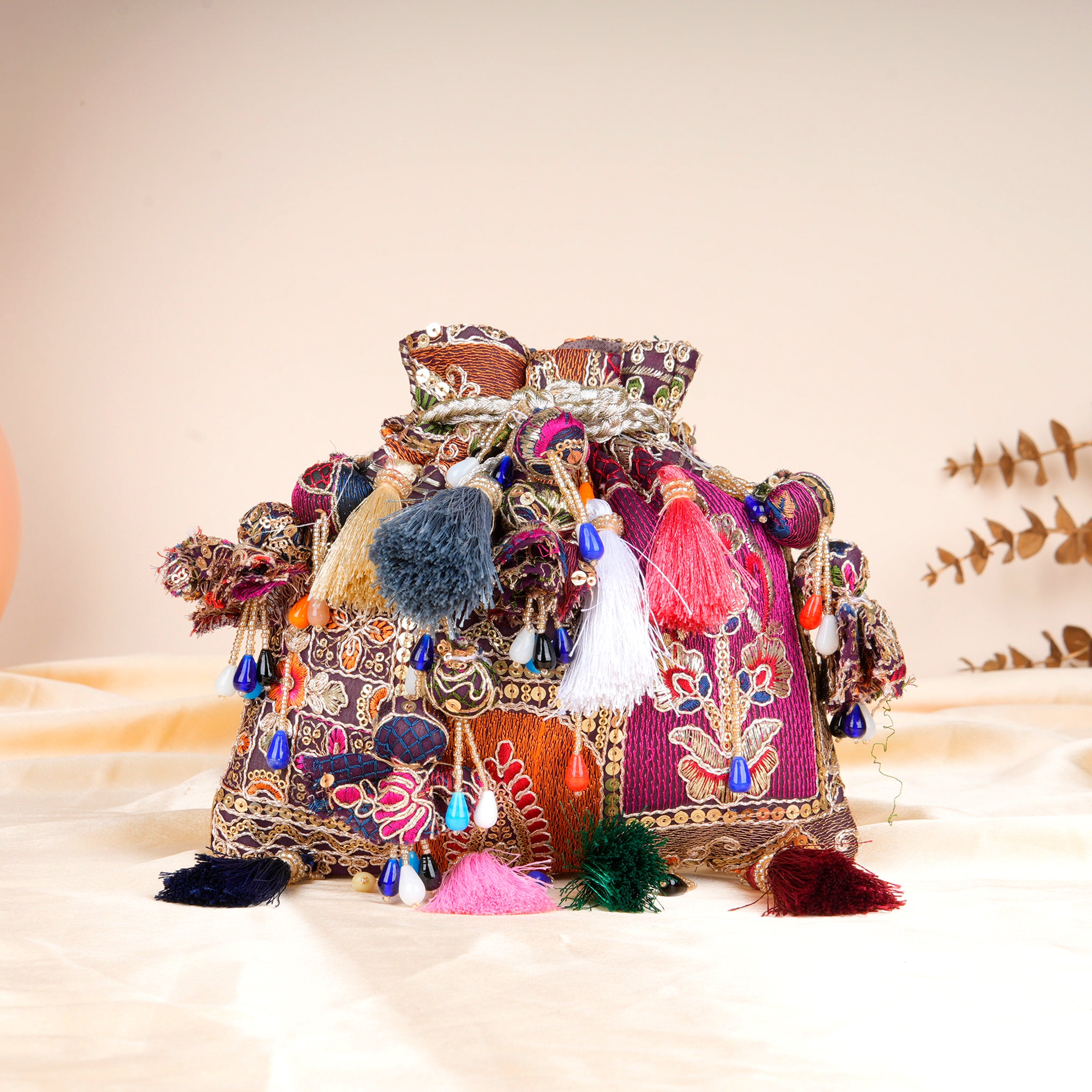 Phoolkari Charm Potli