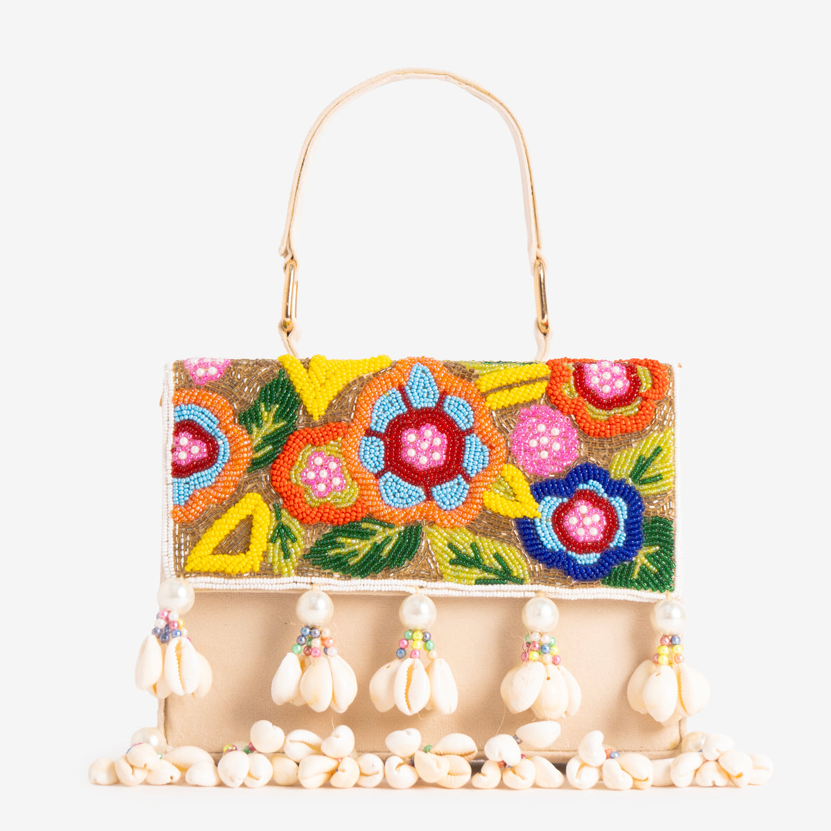 Blooming Shells Banjara Bag