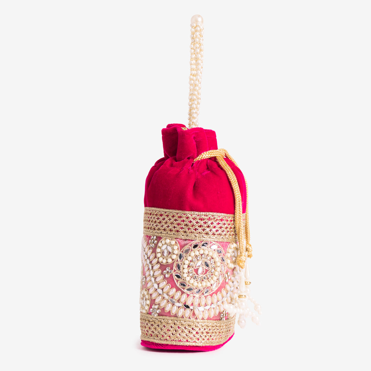 Golden Knot Potli