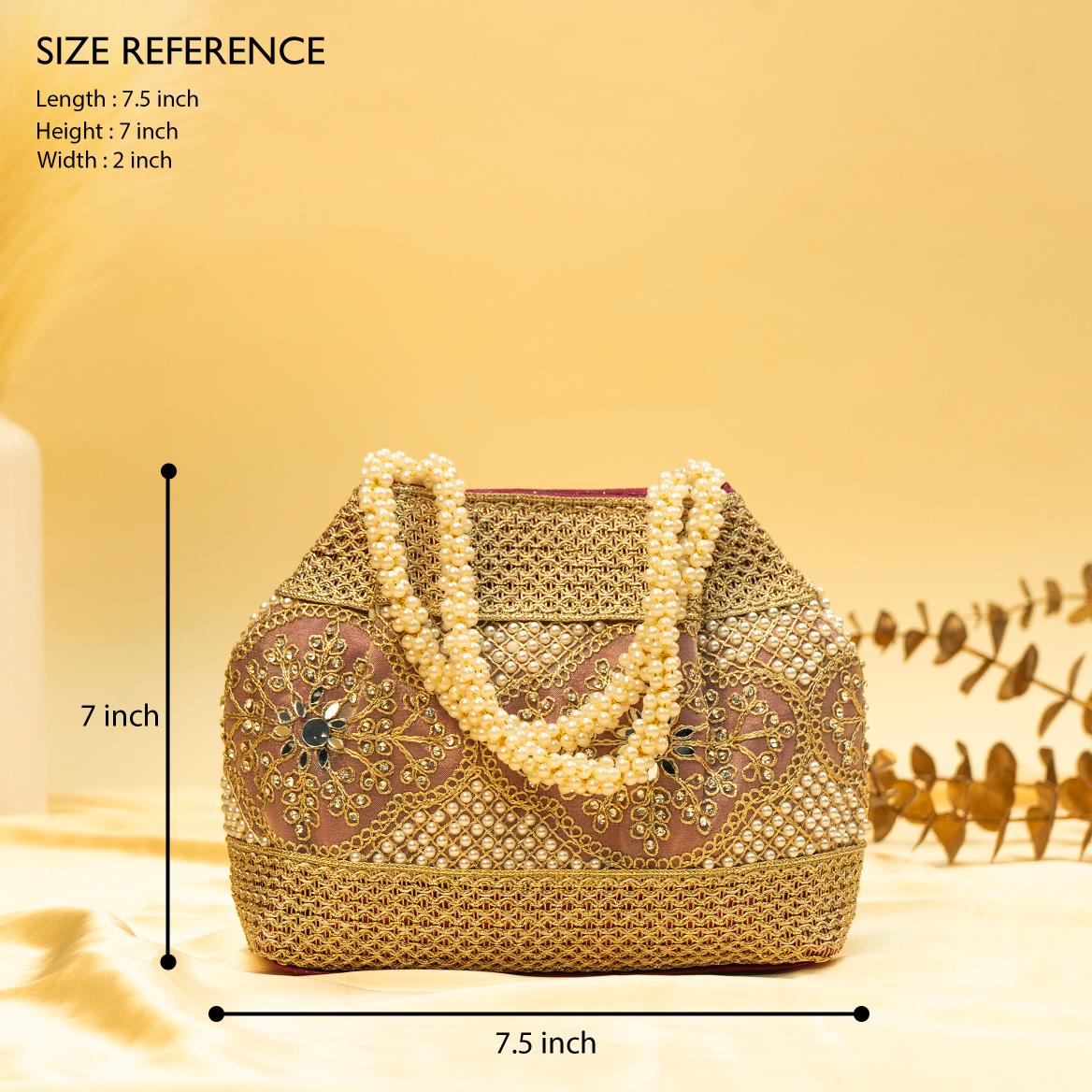 Timeless Embroidery Potli