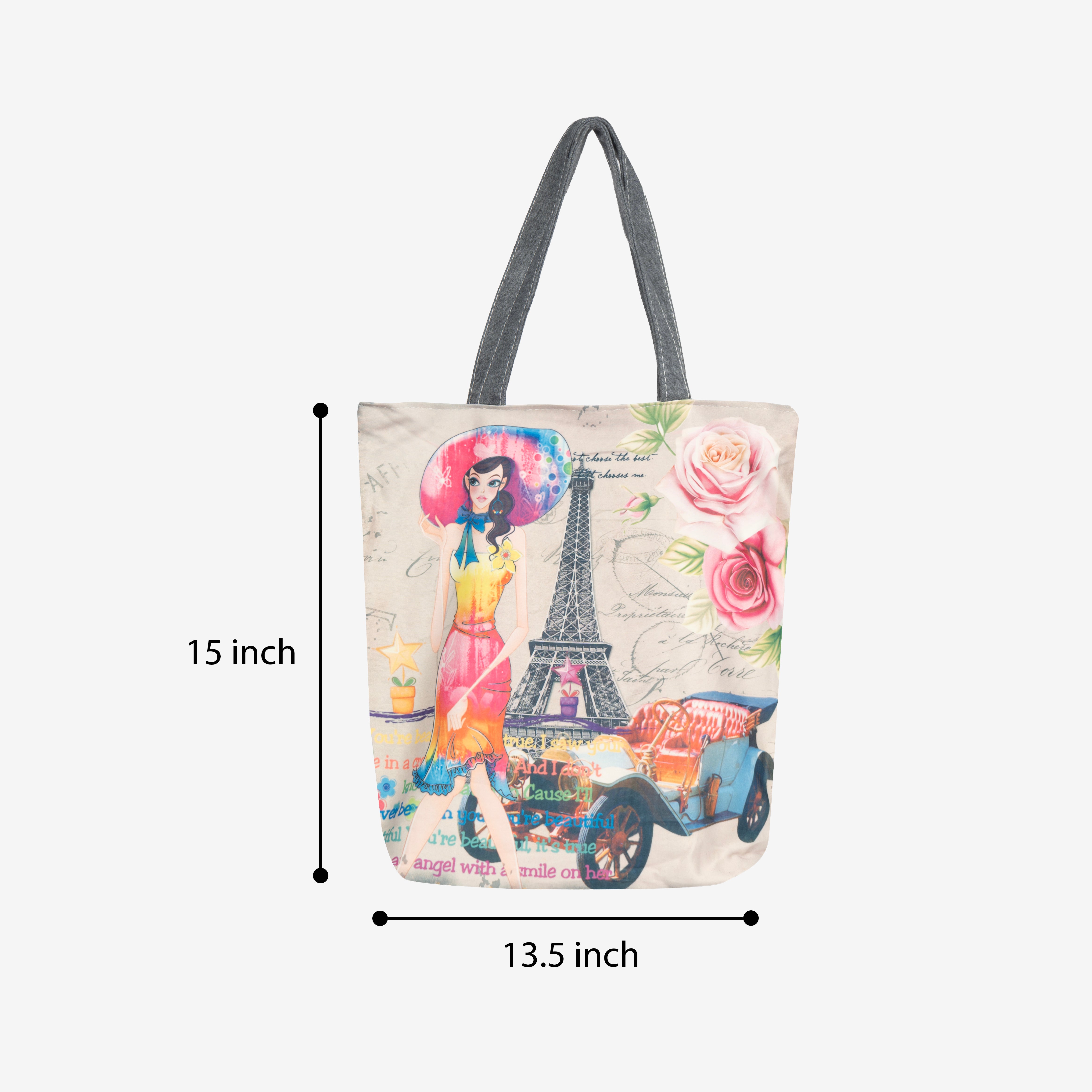 Style Story Canvas Handbag
