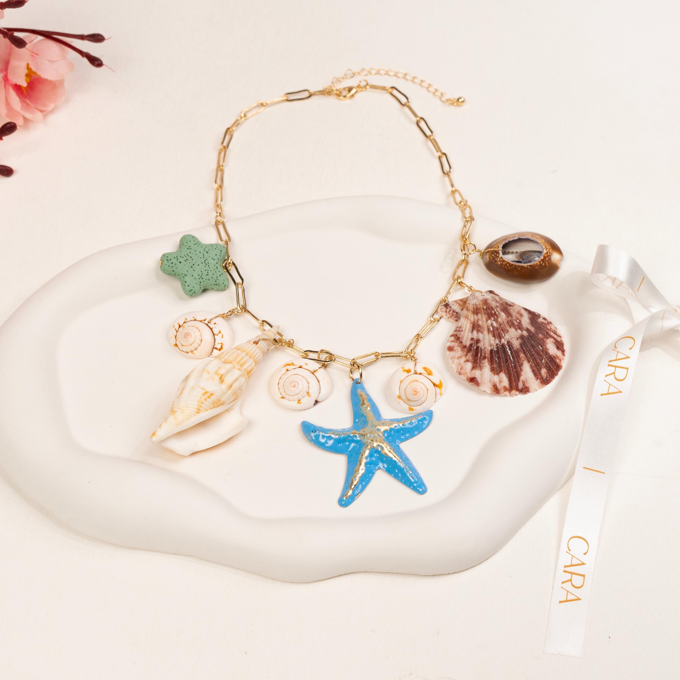 Shoreline Charm Necklace