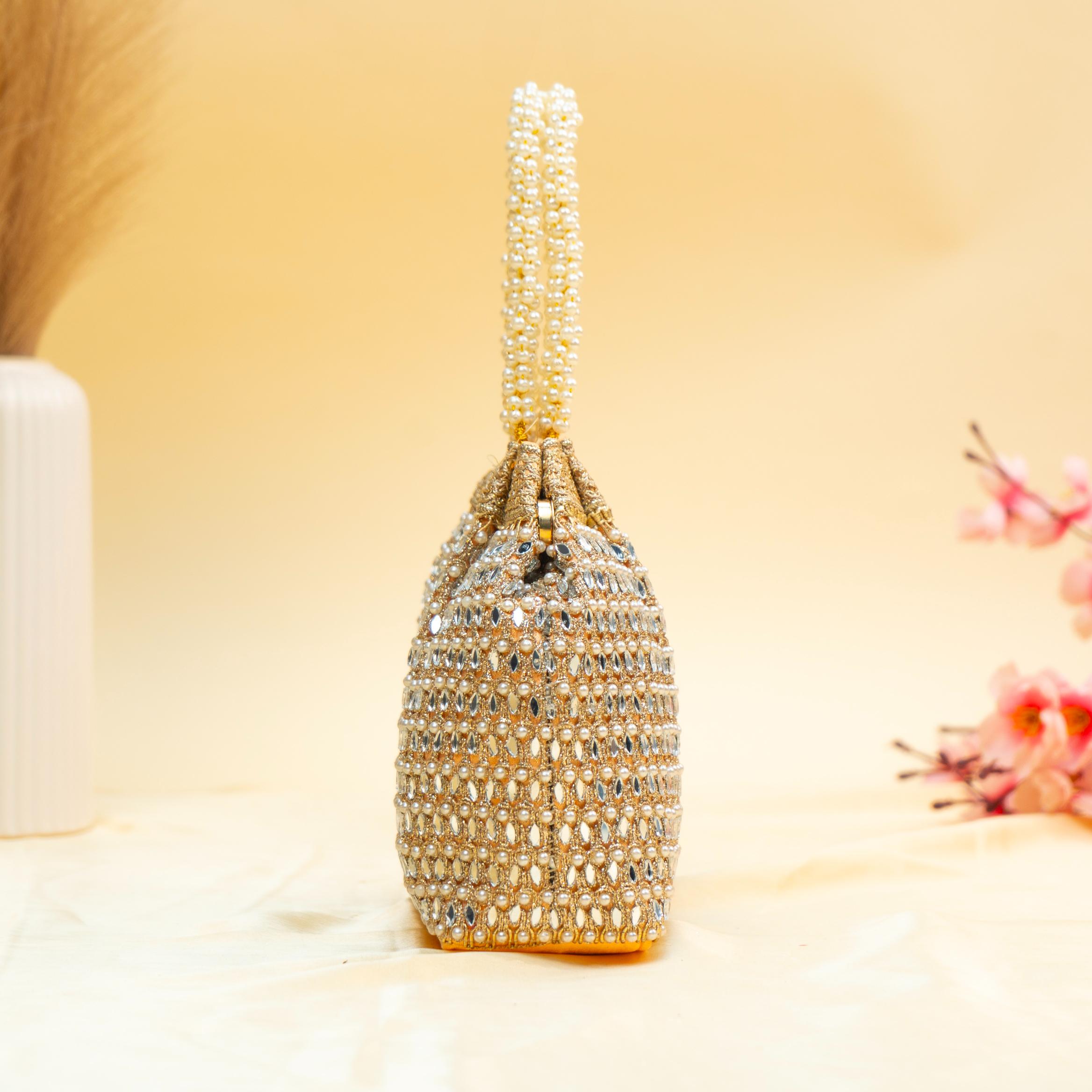 Dazzle Crystal Bead Potli