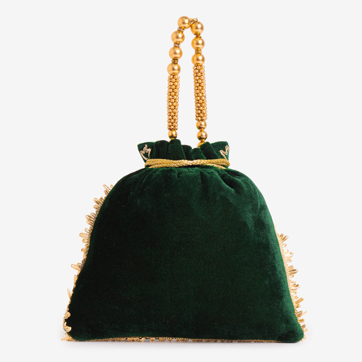 Peacock Elegance Potli