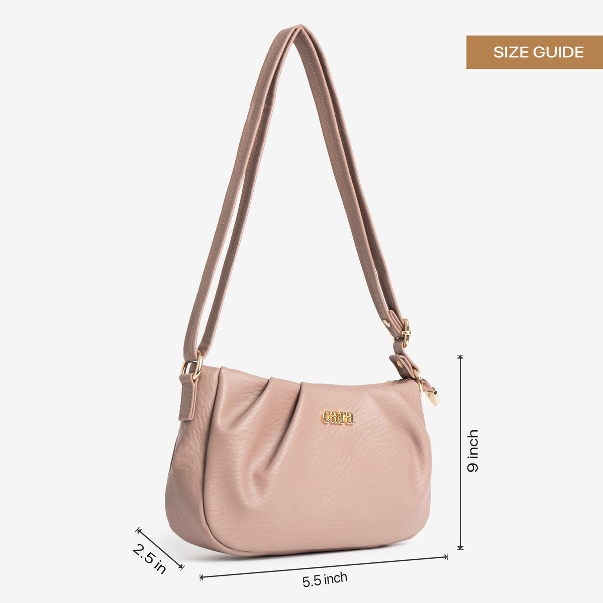 Maia Everyday Ruched Bag