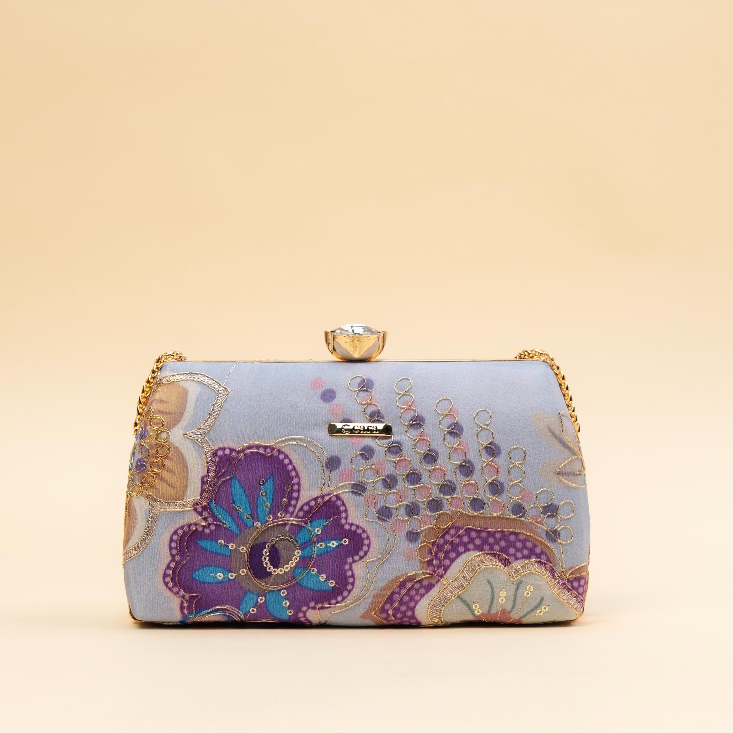 Sequin Thread Clutch