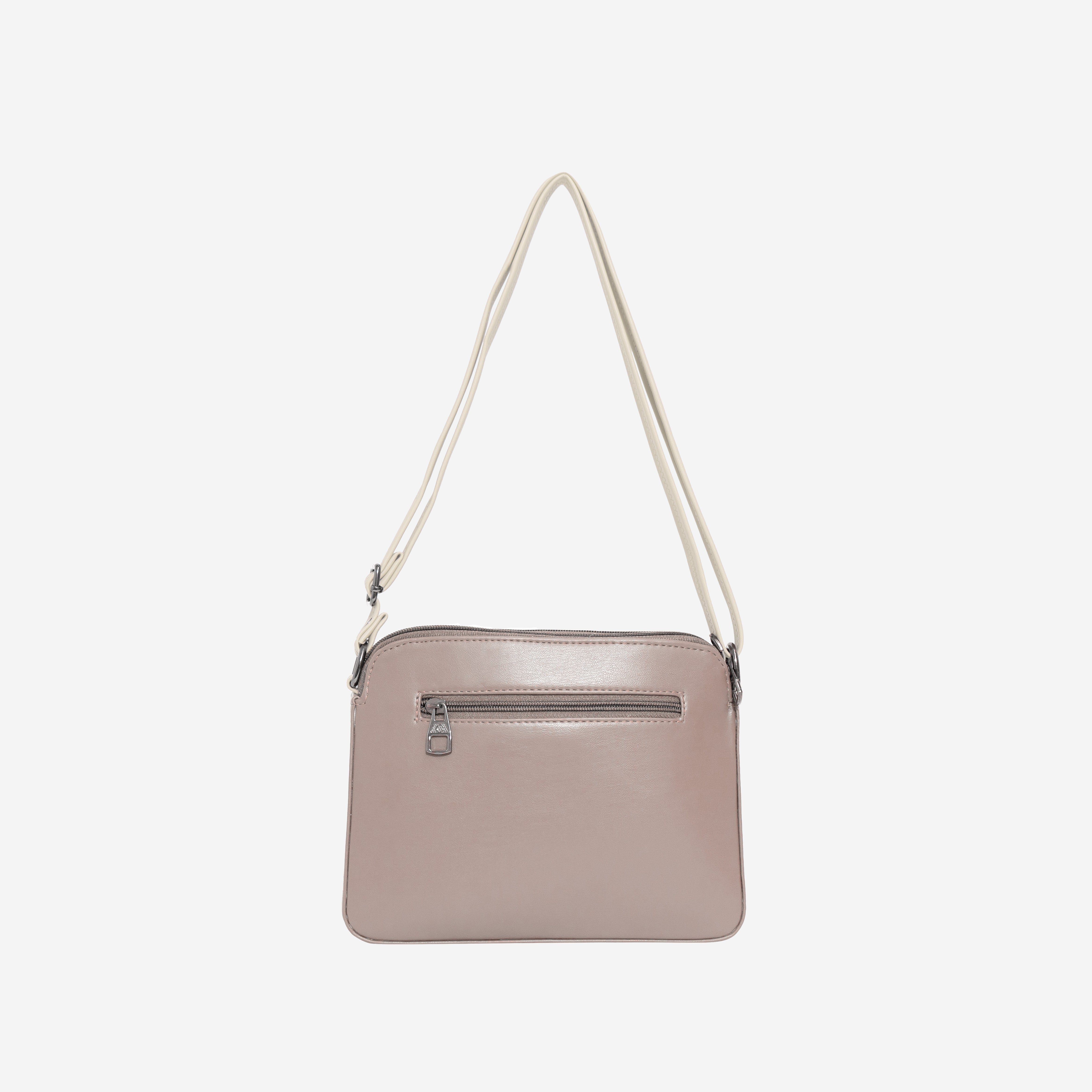 Beige Chic Crossbody Charm  I Cara