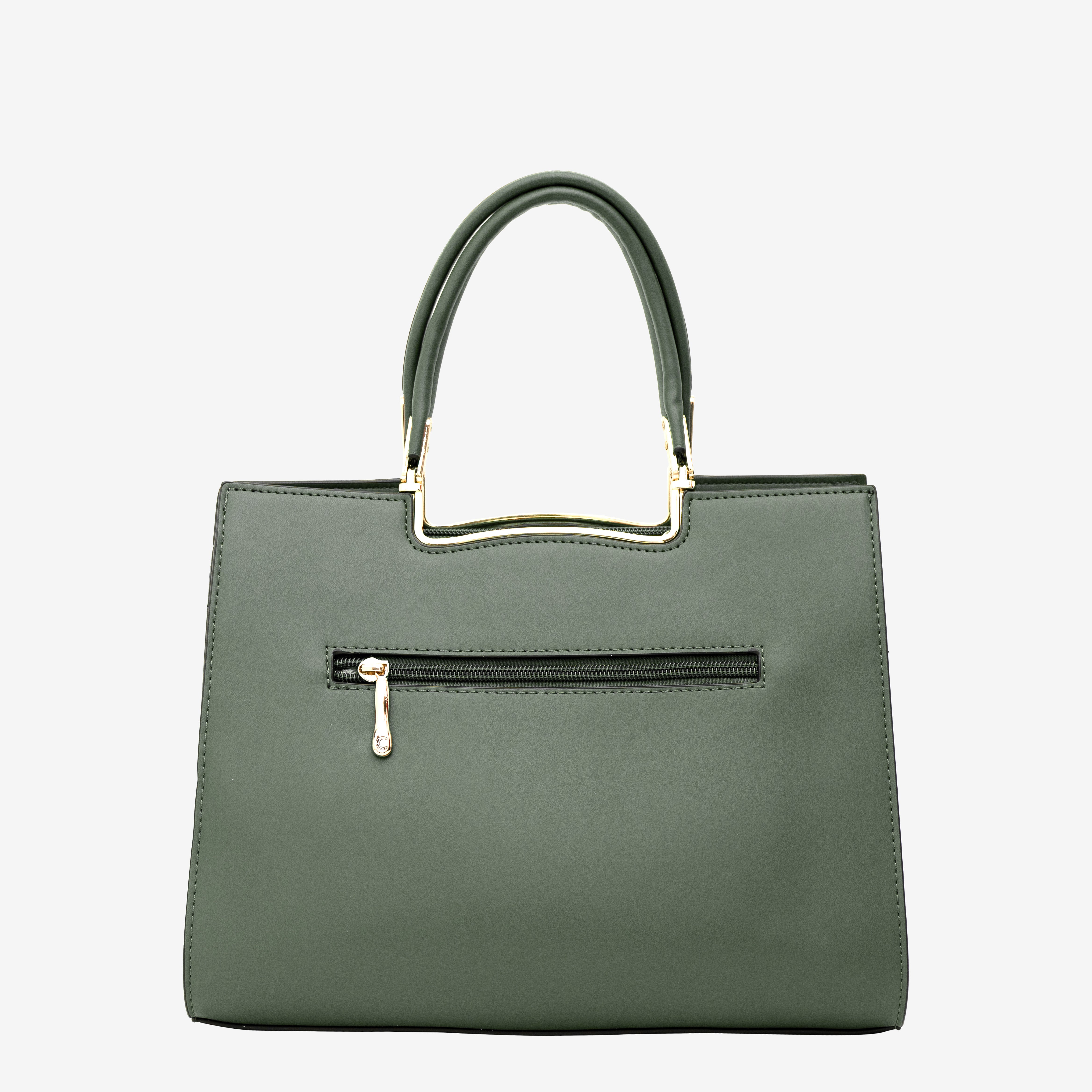 Green Neutral Carryall Handbag | Cara