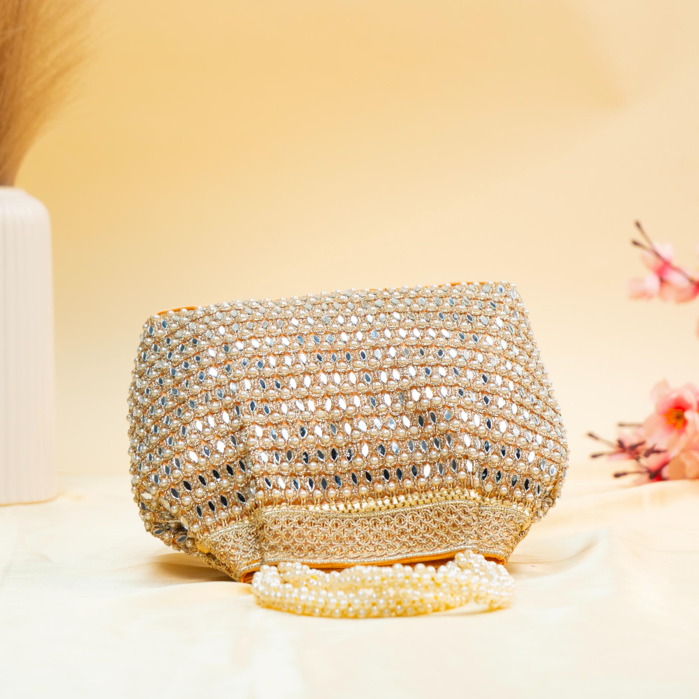 Dazzle Crystal Bead Potli