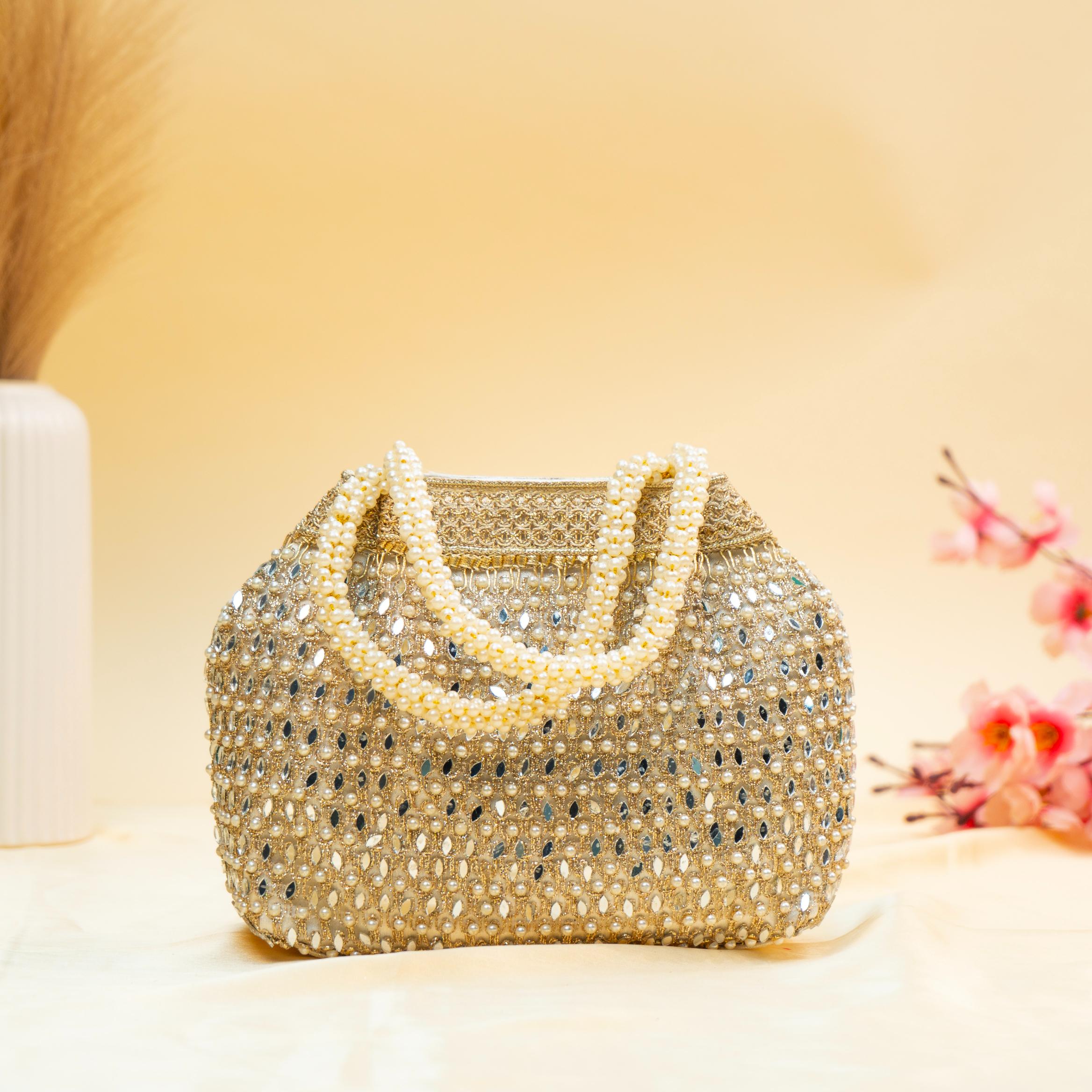 Dazzle Crystal Bead Potli