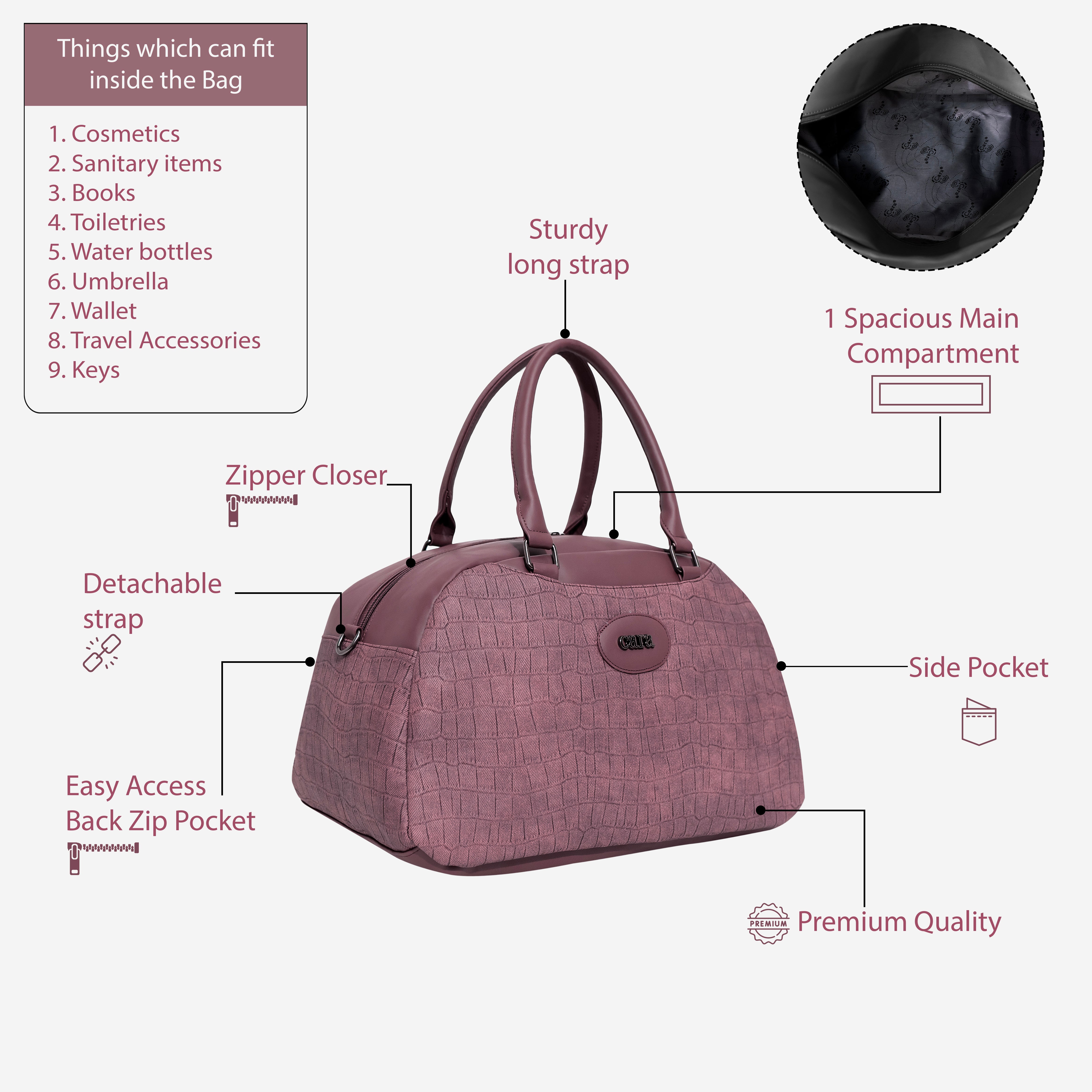 Explorer’s Essential Duffle Bag I Cara