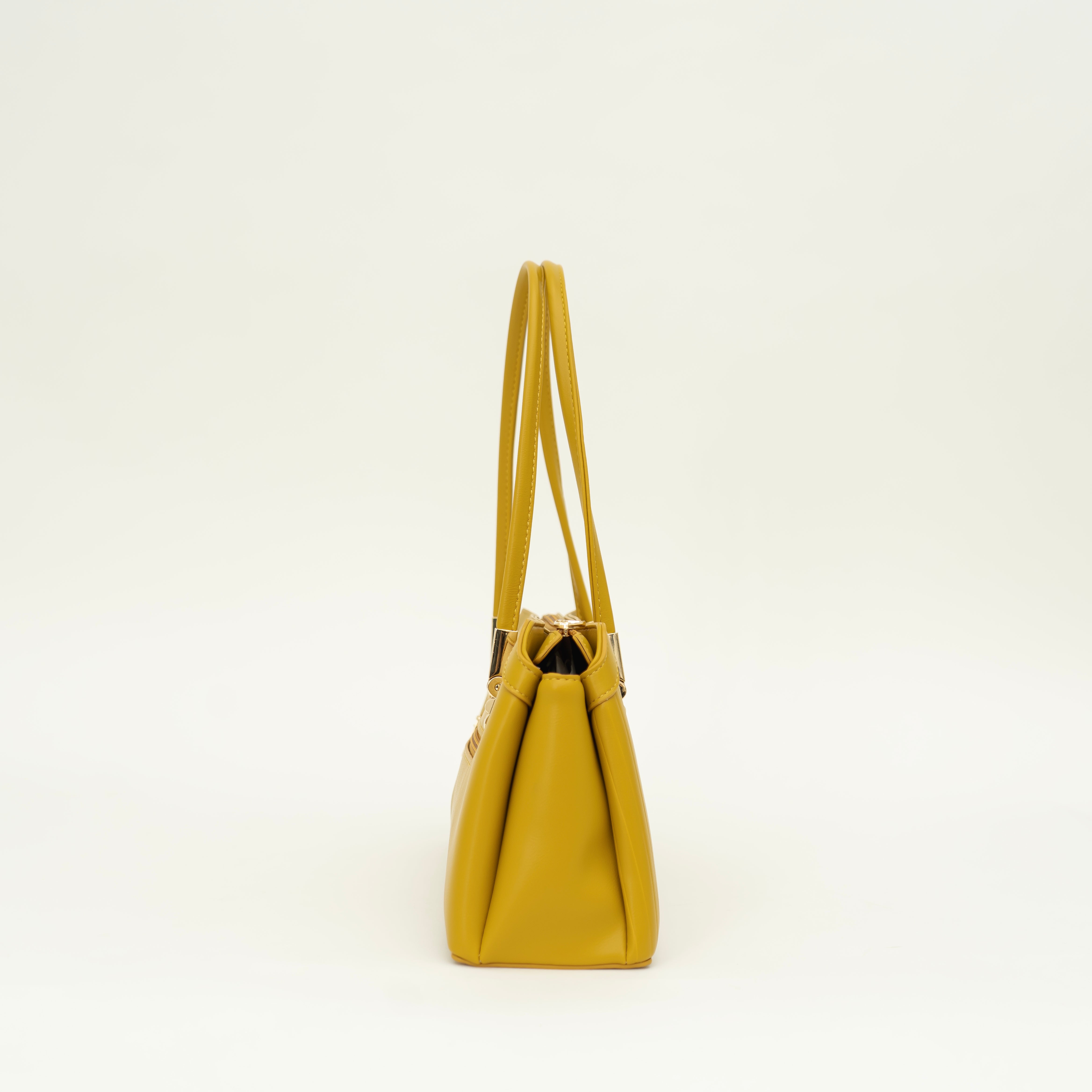 Exclusive Mustard Yellow Handbag I CARA