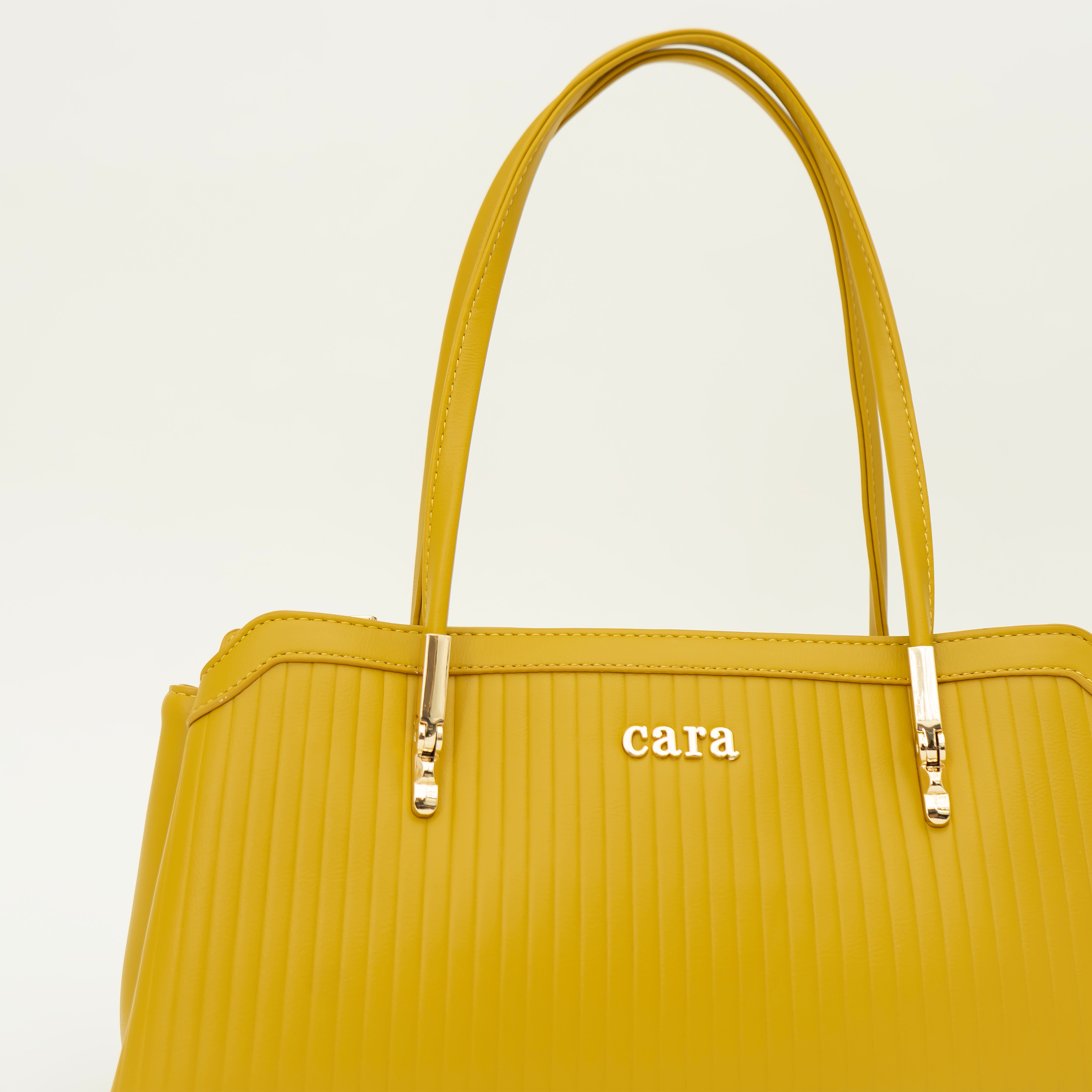 Exclusive Mustard Yellow Handbag I CARA